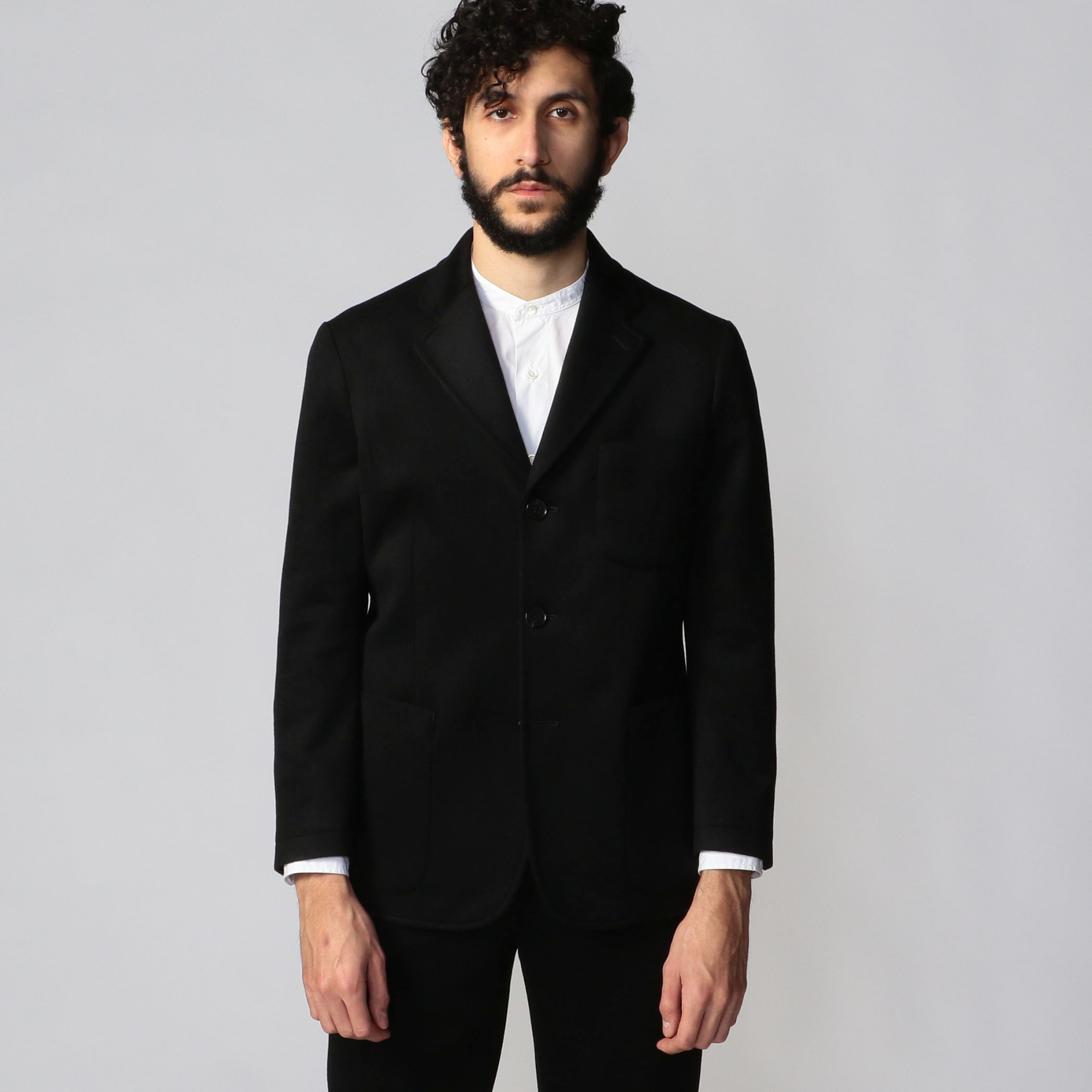 カシミヤメルトン テーラードジャケット｜トゥモローランド 公式通販