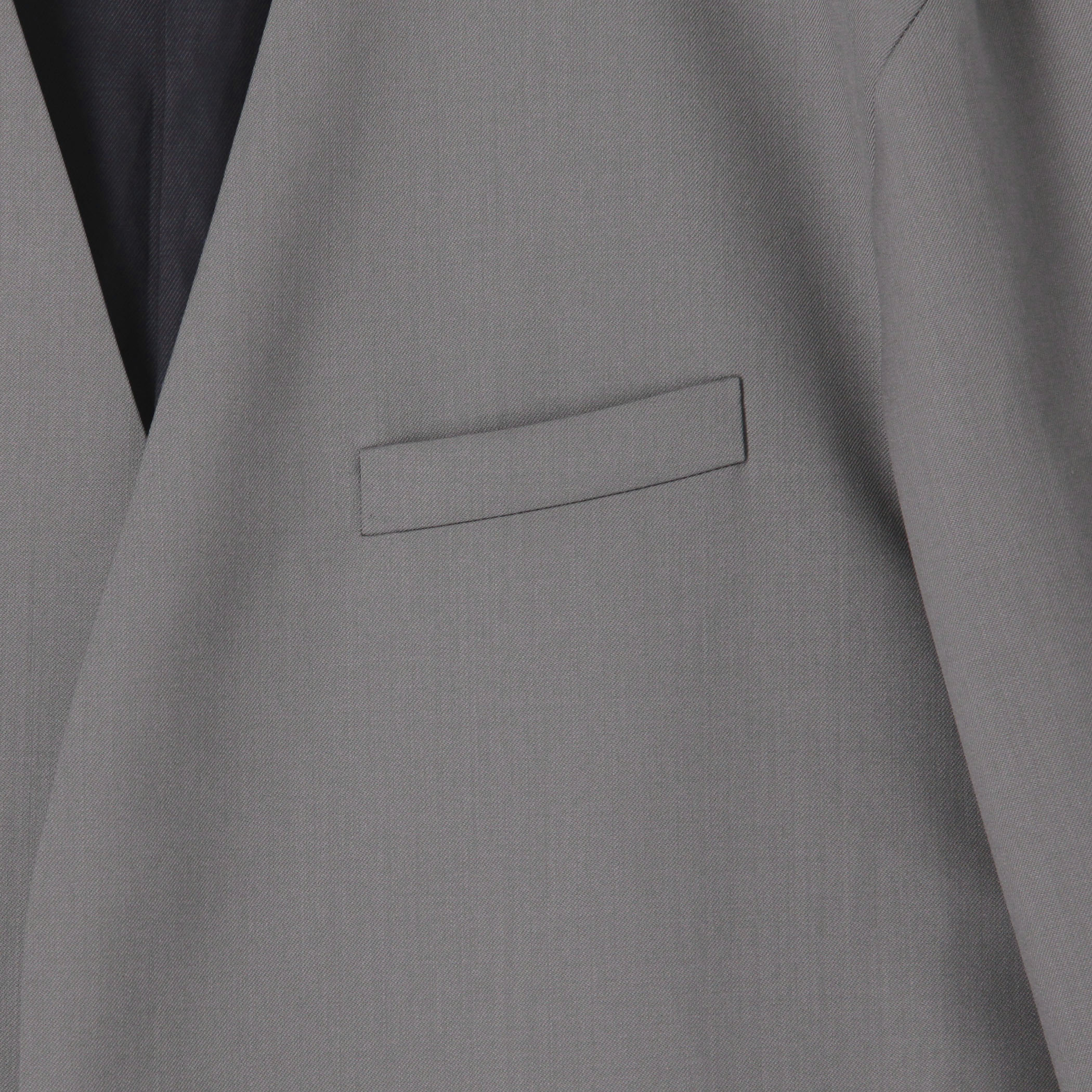 ウォッシャブルギャバジン カラーレスジャケット｜トゥモローランド