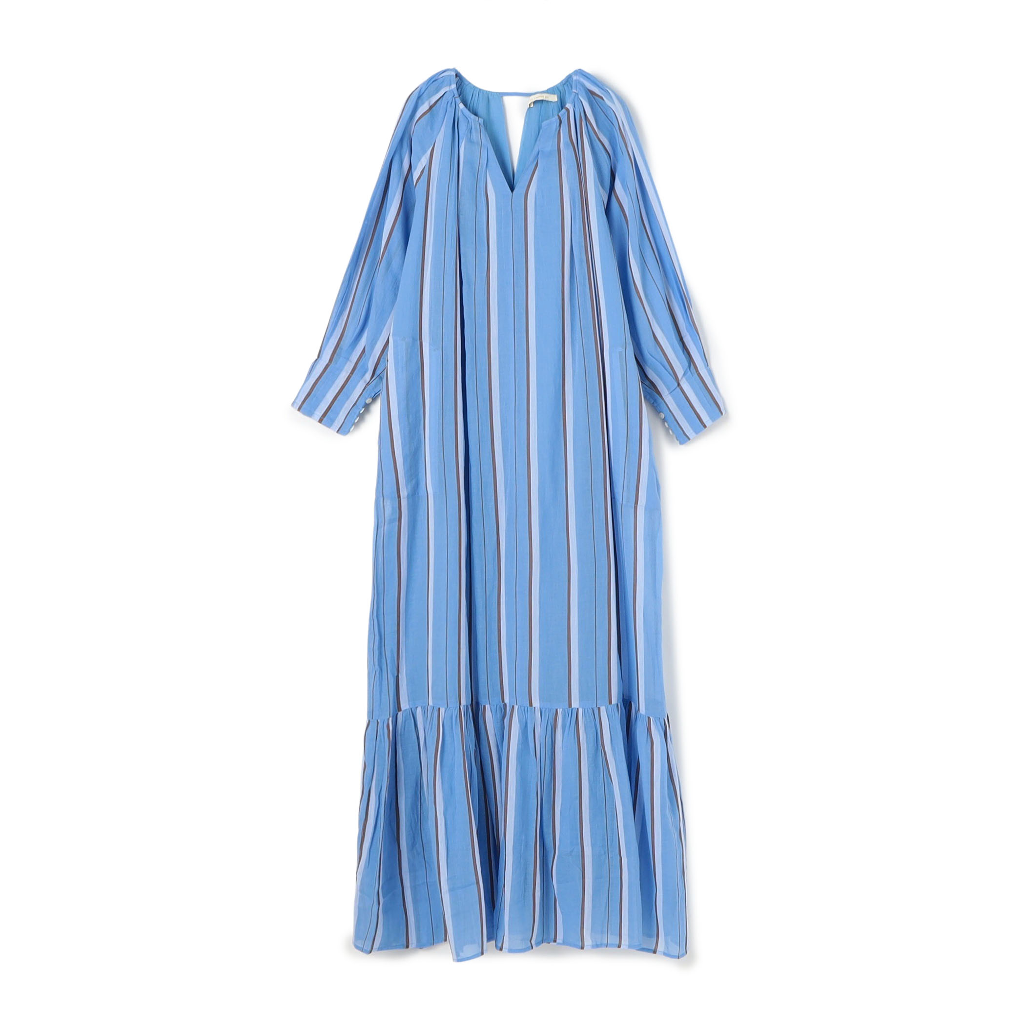 ne Quittez pas STRIPE GATHER ドレス