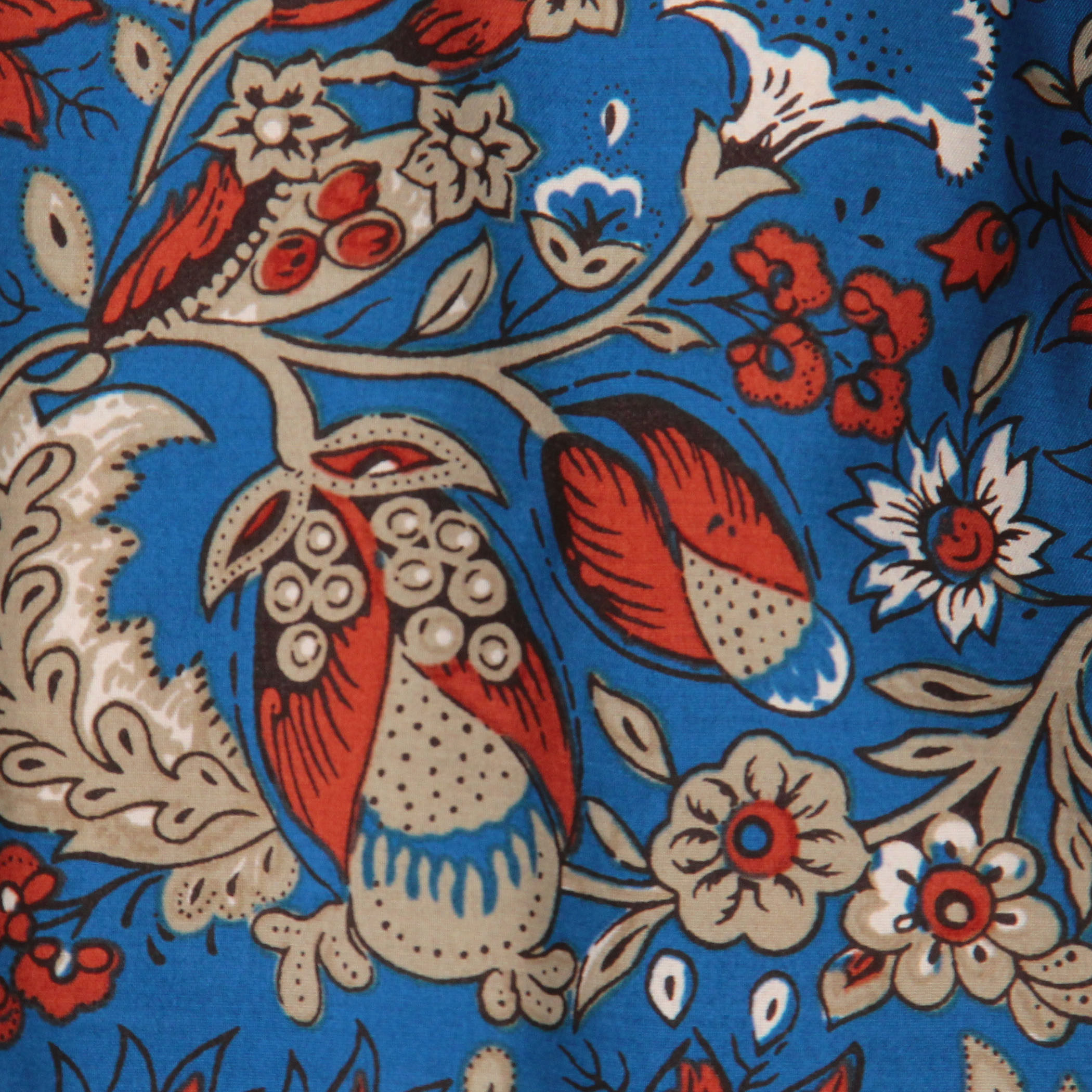 レーヨンプリント フリルブラウス｜トゥモローランド 公式通販