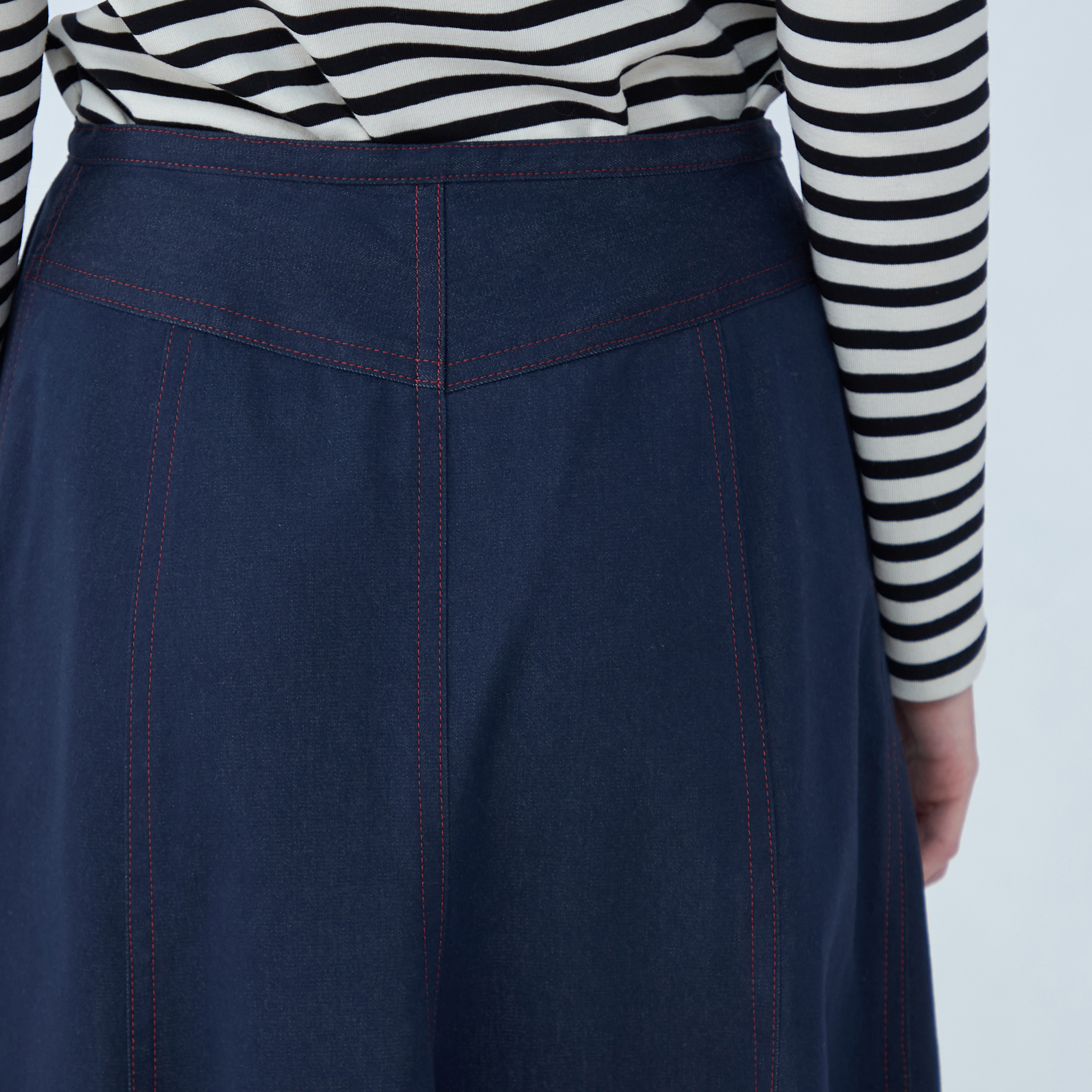 セール】 Borelio LINEN MIDI フレアスカート （ロング・マキシ