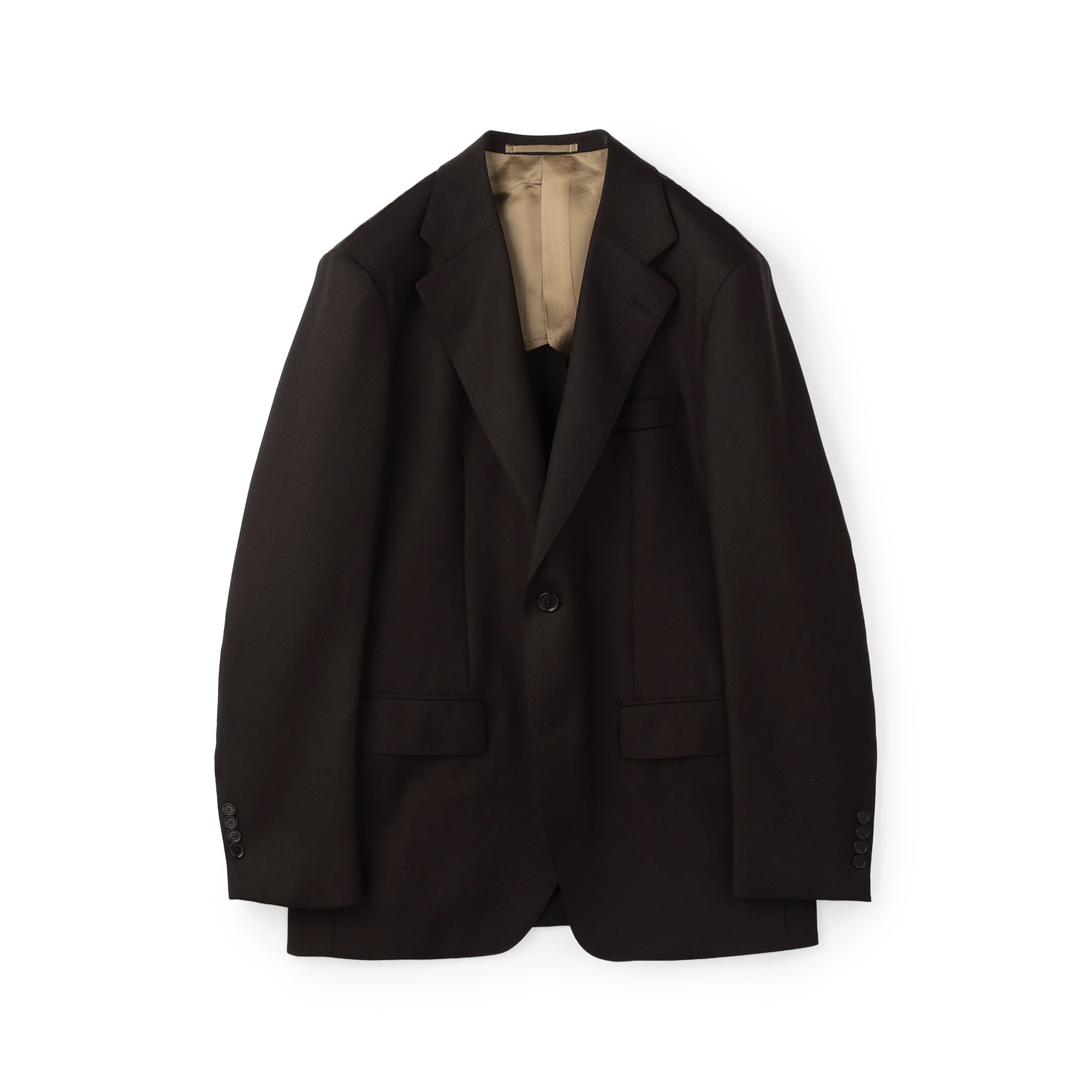 ウール シングルブレステッド2Bジャケット BRITISH WINTER TEX DORMEUIL セットアップ対応