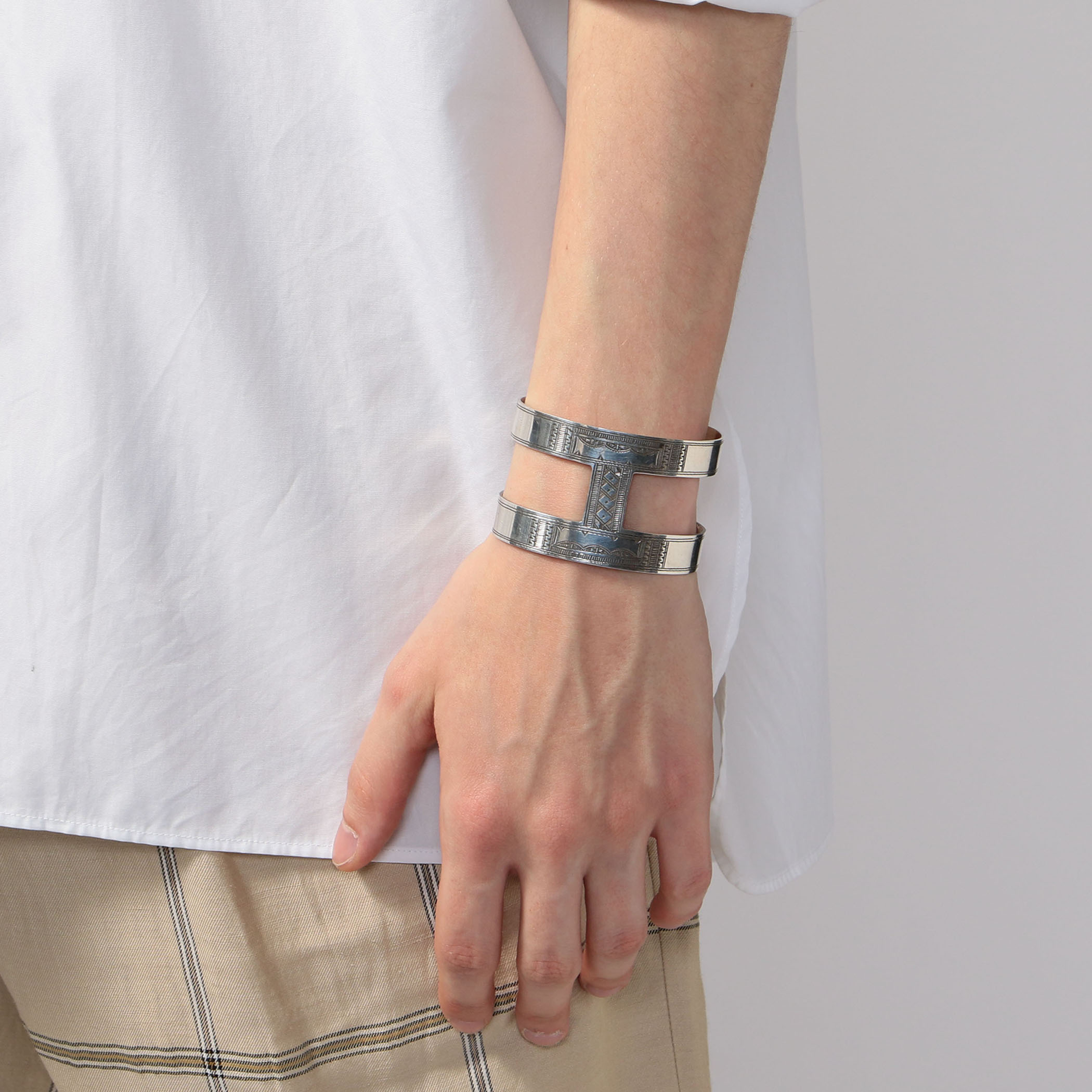 Adawat'n Tuareg BOTAM TOUSSAGHT シルバーバングル