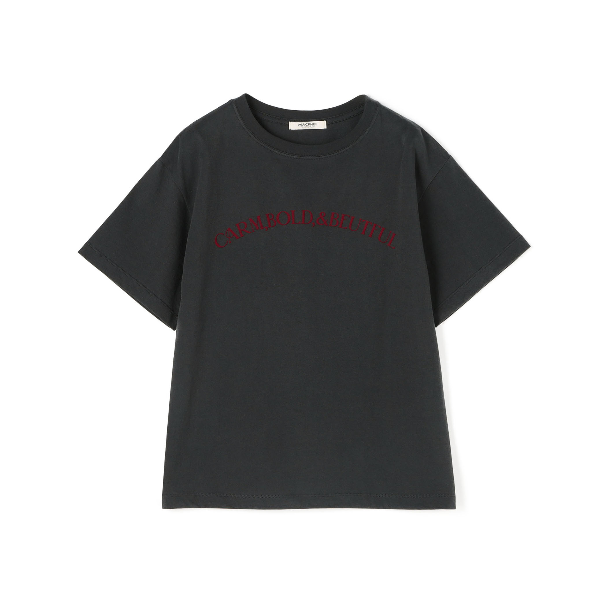 コットンロゴプリント Tシャツ