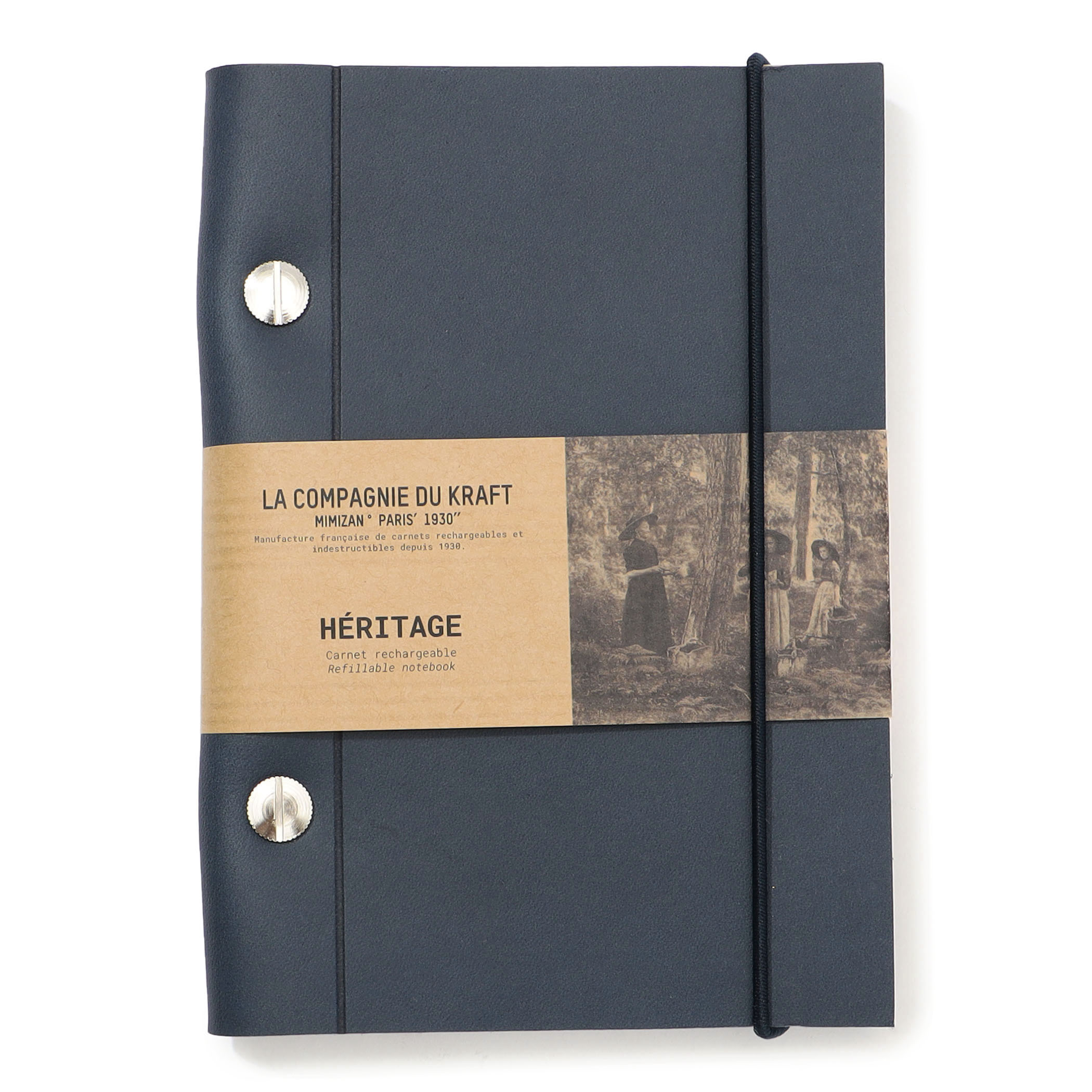 La Compagnie du Kraft Heritage A6 Leather Notebook