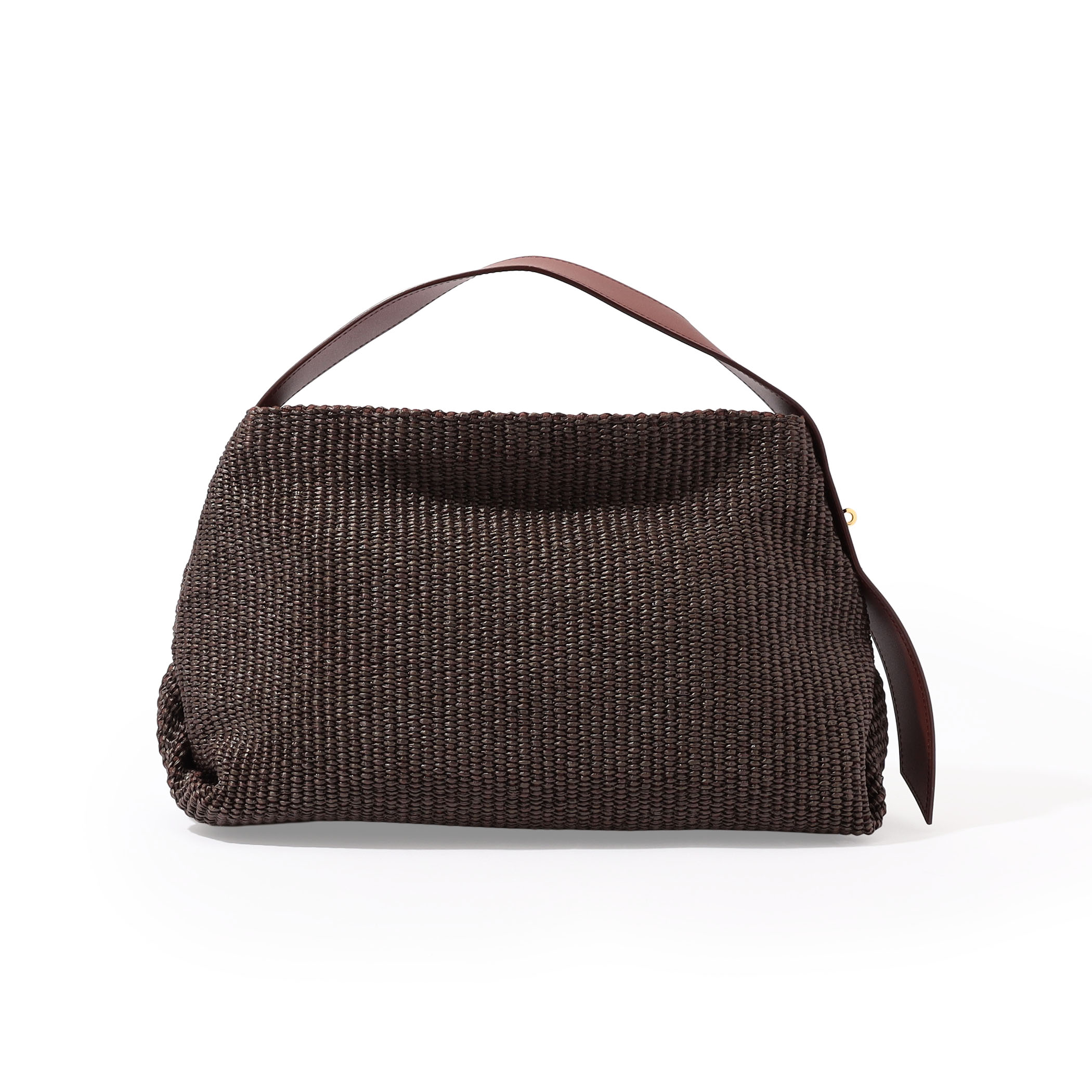 VIOLAd'ORO ラフィアシート ワンハンドルバッグ