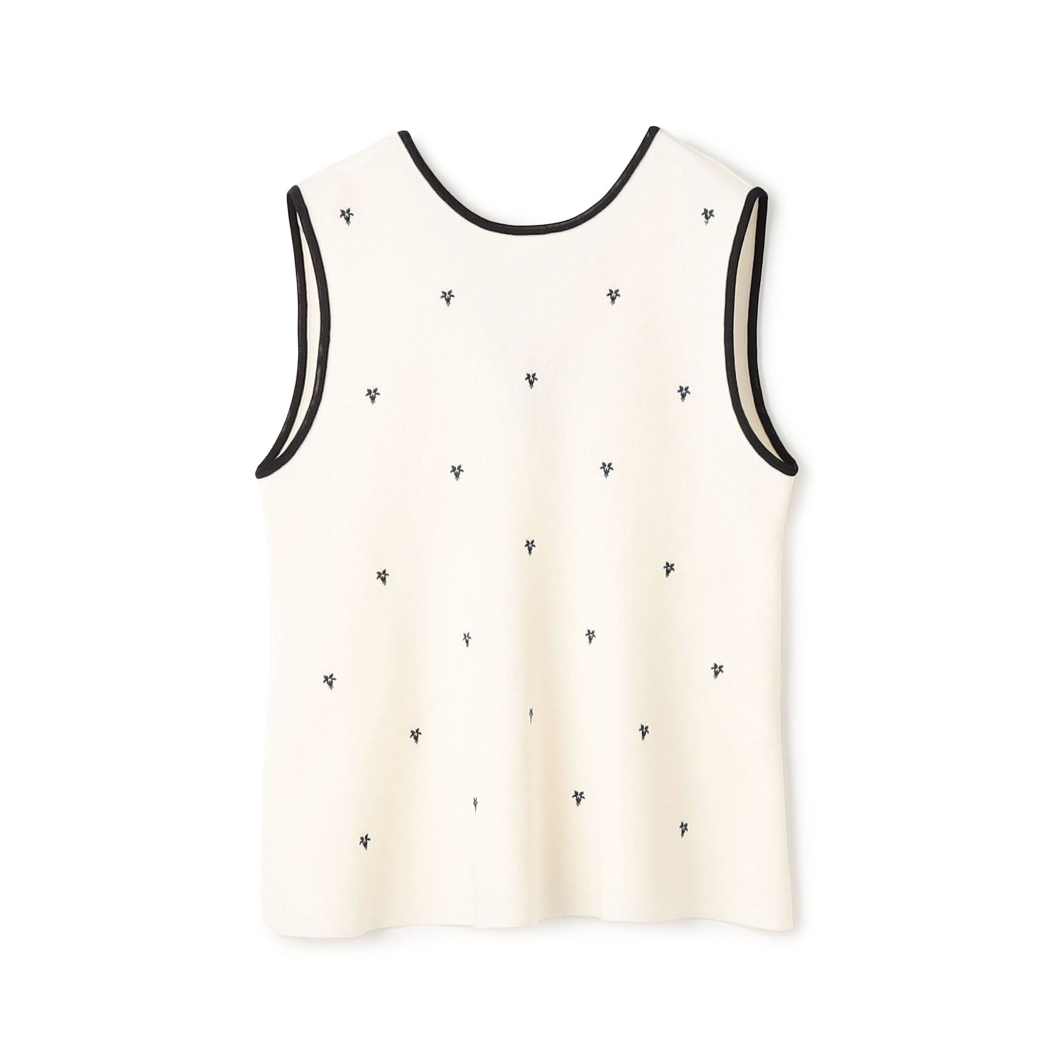 【WEB先行予約】ミラノリブ 2-wayノースリーブプルオーバー