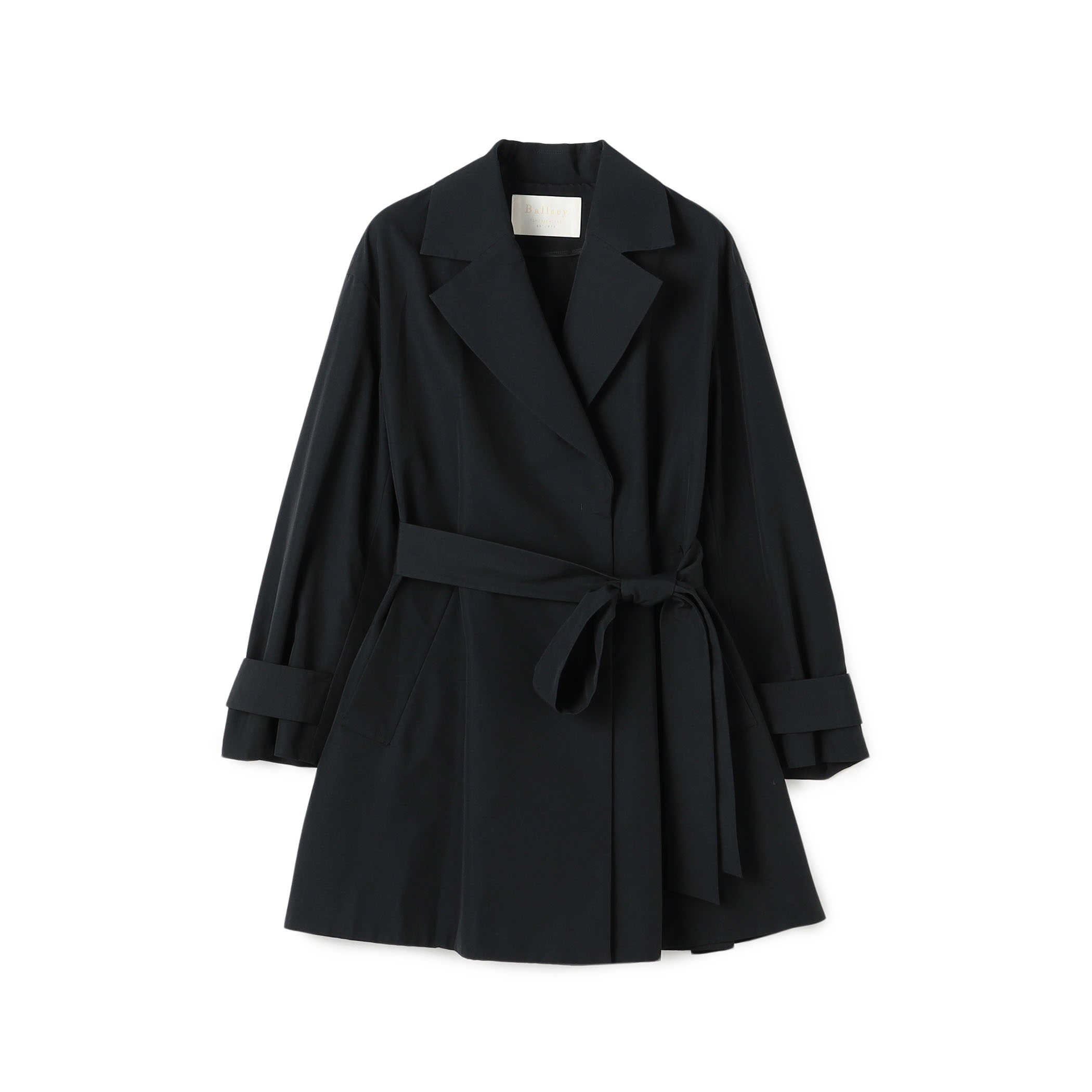 コットンナイロングログラン テントラインコート