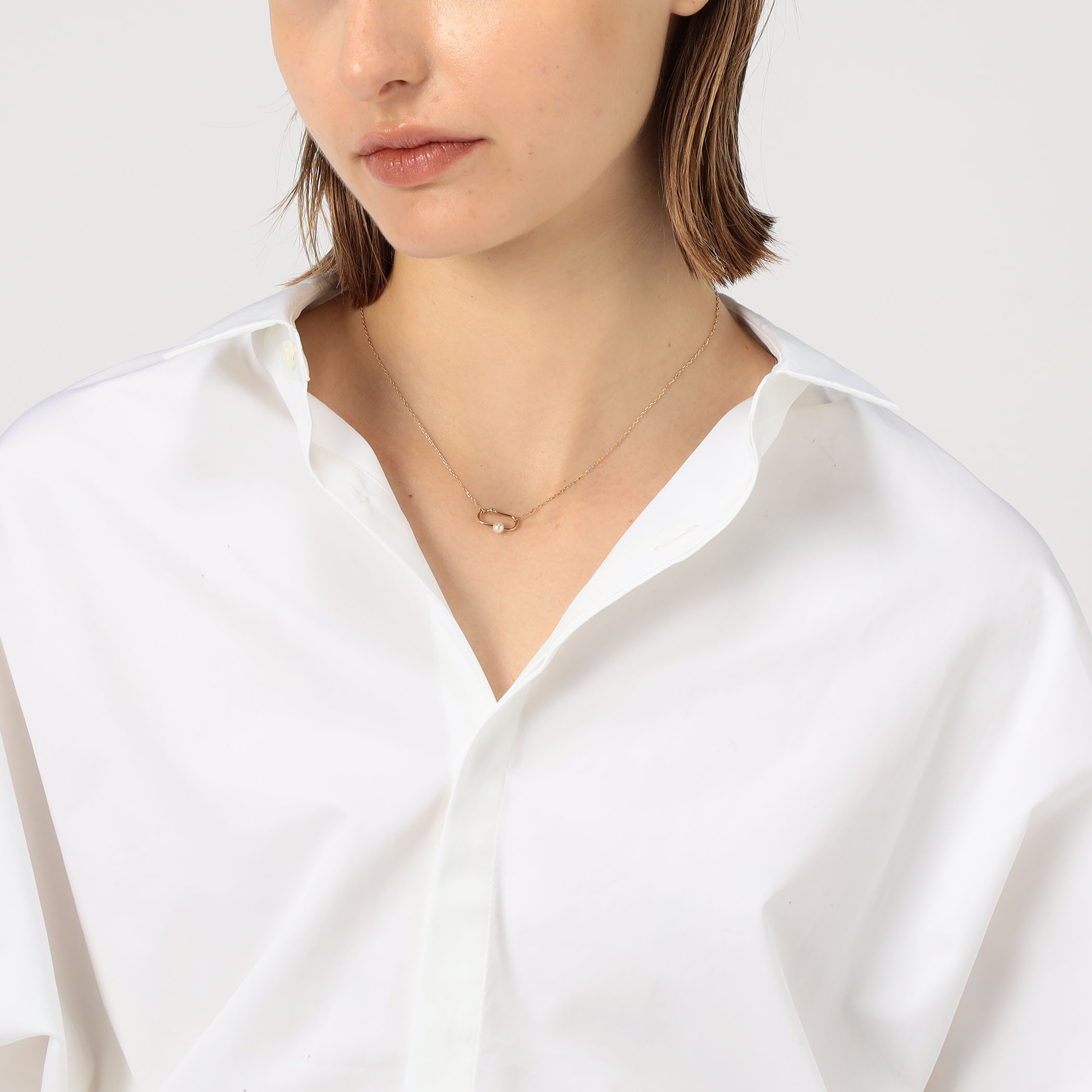 別注】Hirotaka ダイヤモンド パール ネックレス｜トゥモローランド