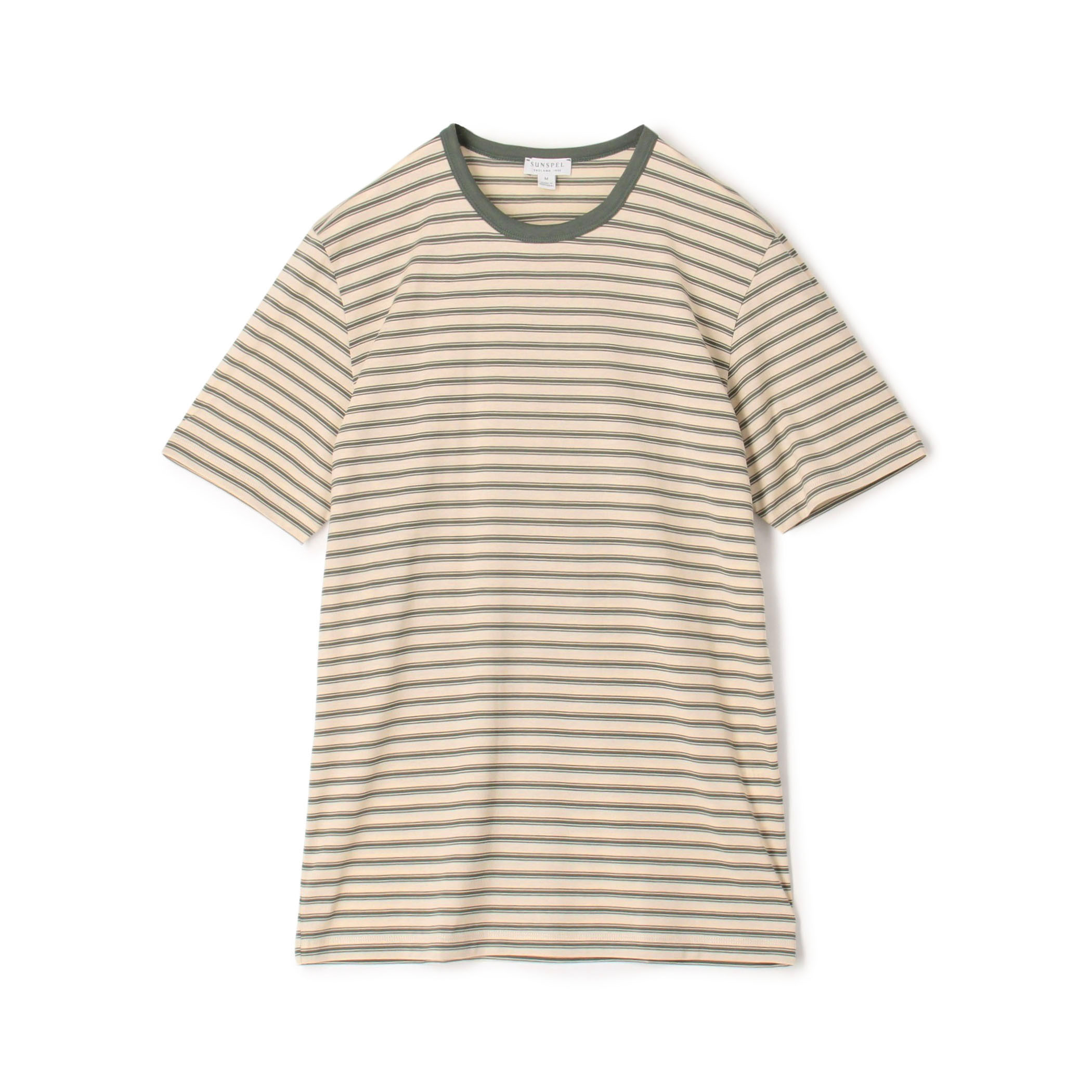 SUNSPELコットン クルーネックTシャツ