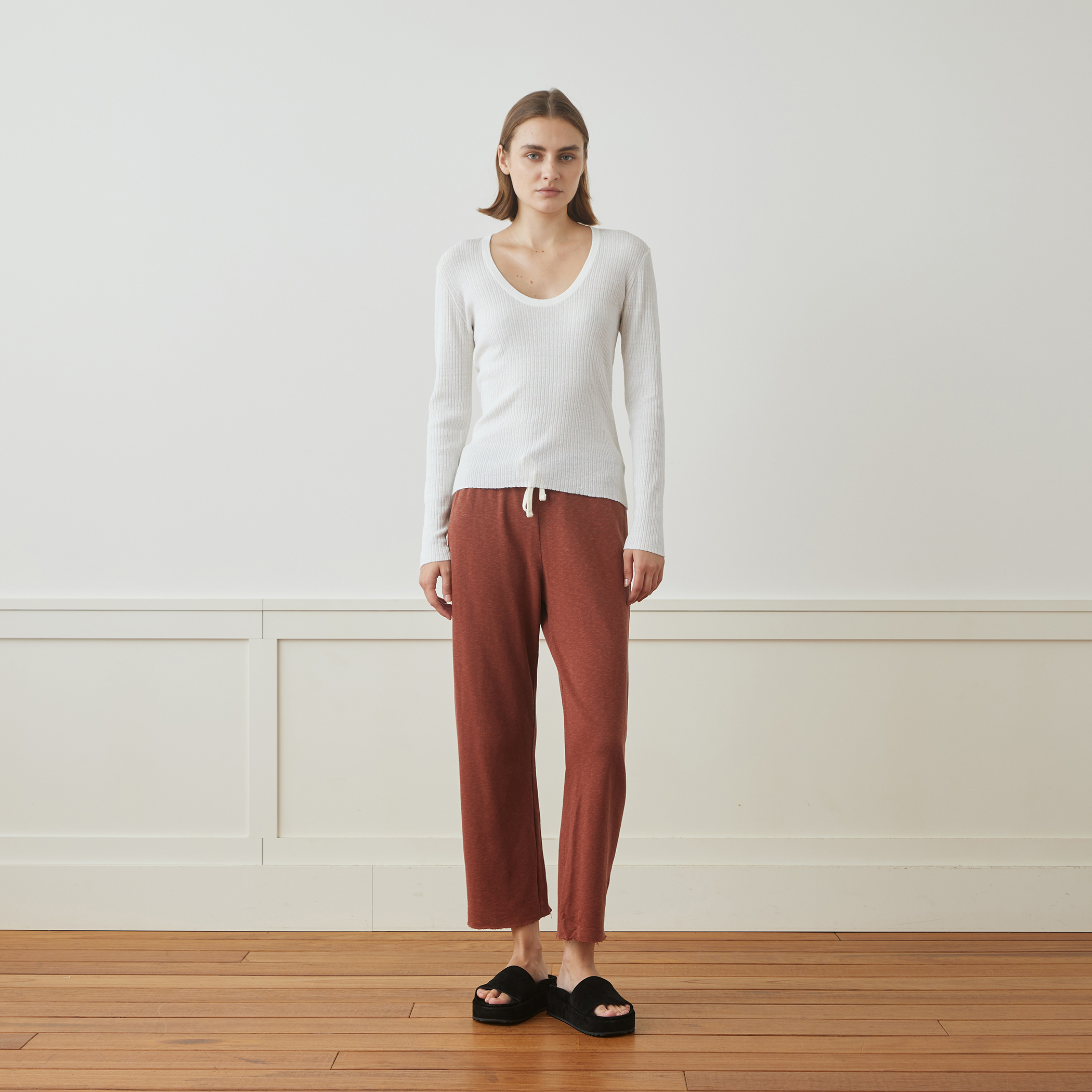 タグ付き　JAMES PERSE バックパイルスエット ドローストリングパンツ バックパイルスエット ドローストリングパンツ WXA1932
