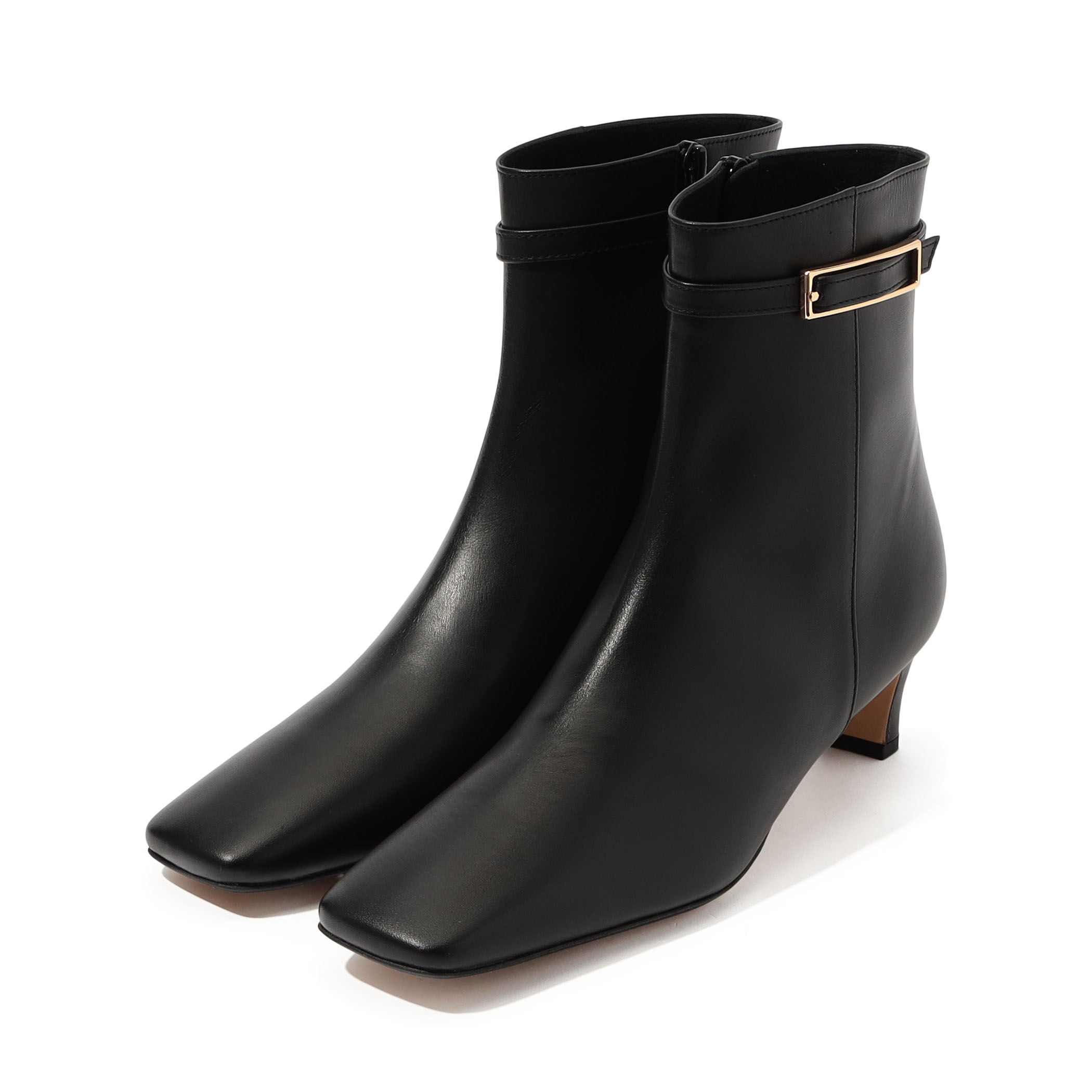 バックルショートブーツ TOMORROWLAND ベルトバックル ショートブーツ｜トゥモローランド 公式通販