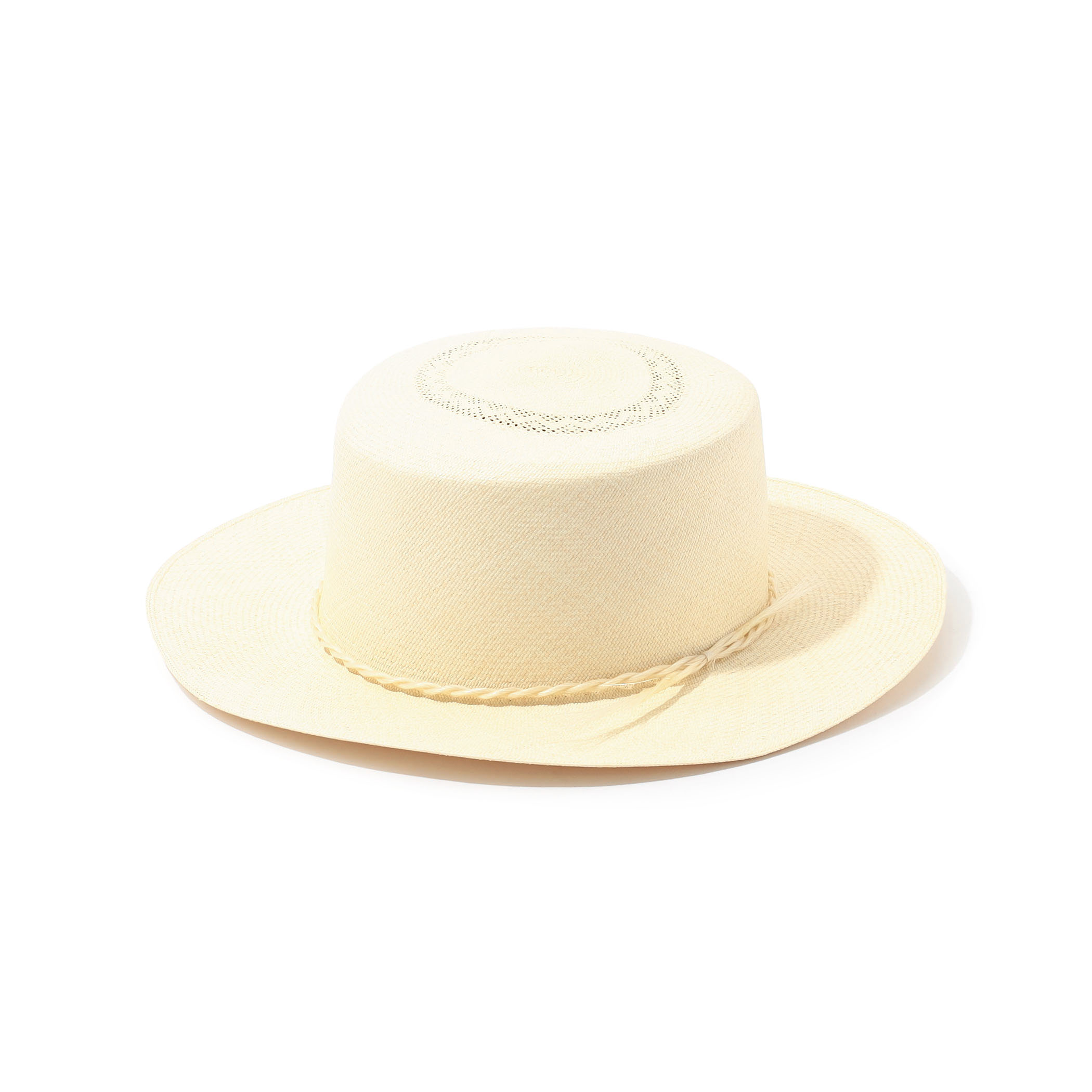 ORRS FLAT CROWN PANAMA HAT Grade.24 Montecristi｜トゥモローランド