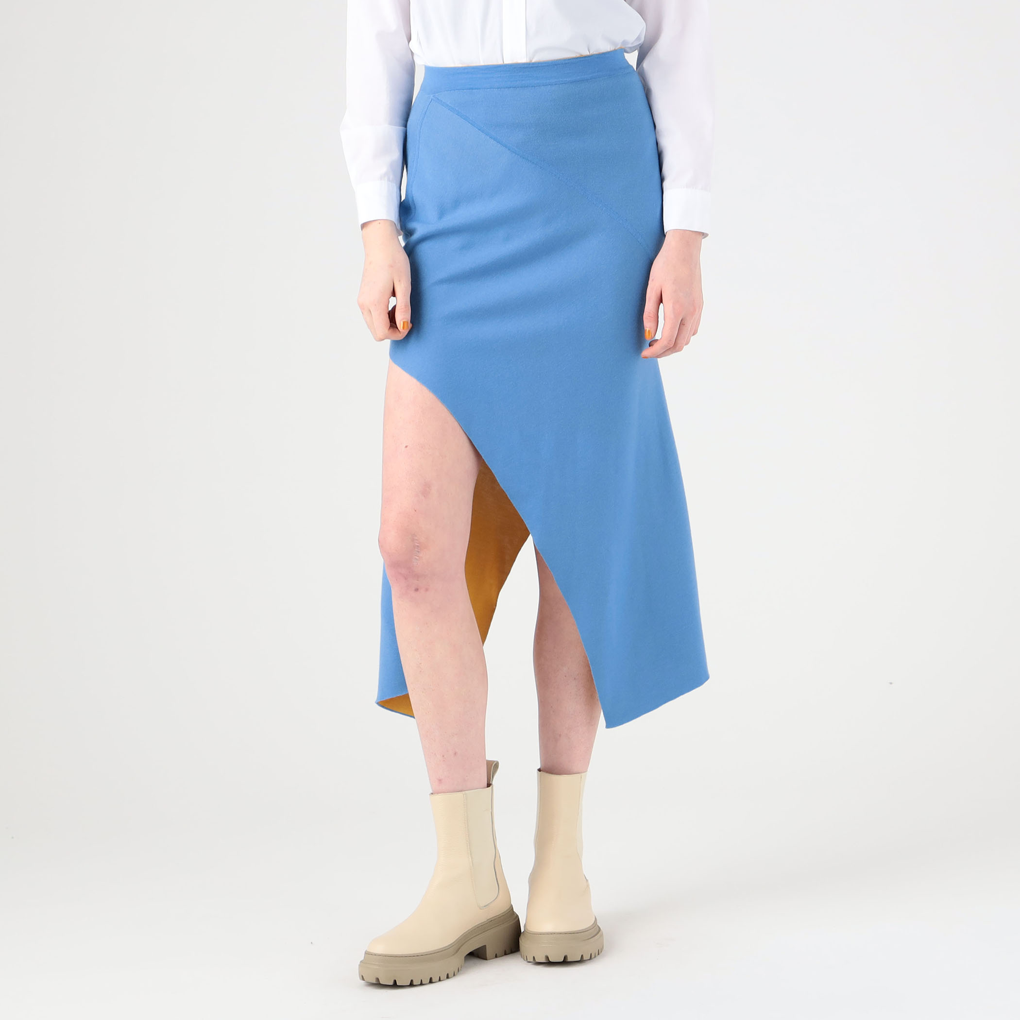 ROSETTA GETTY PINWHEEL SKIRT アシンメトリースカート