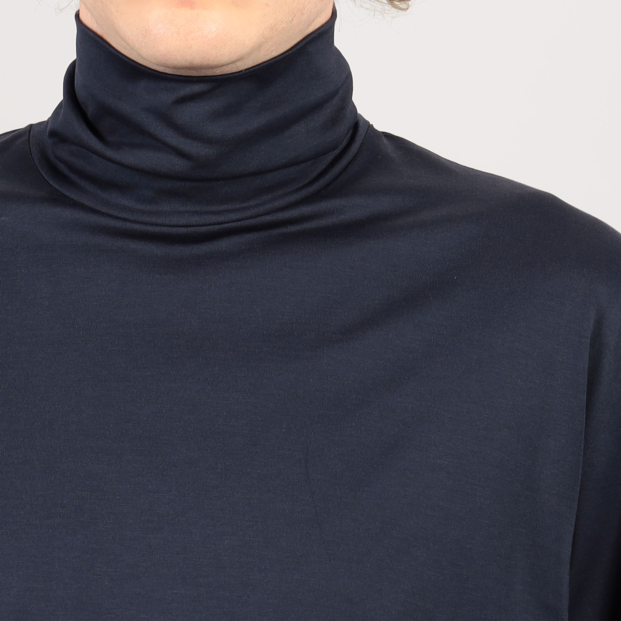 SUNSPEL MTSH0003ES コットンタートルネック ロングスリーブTシャツ