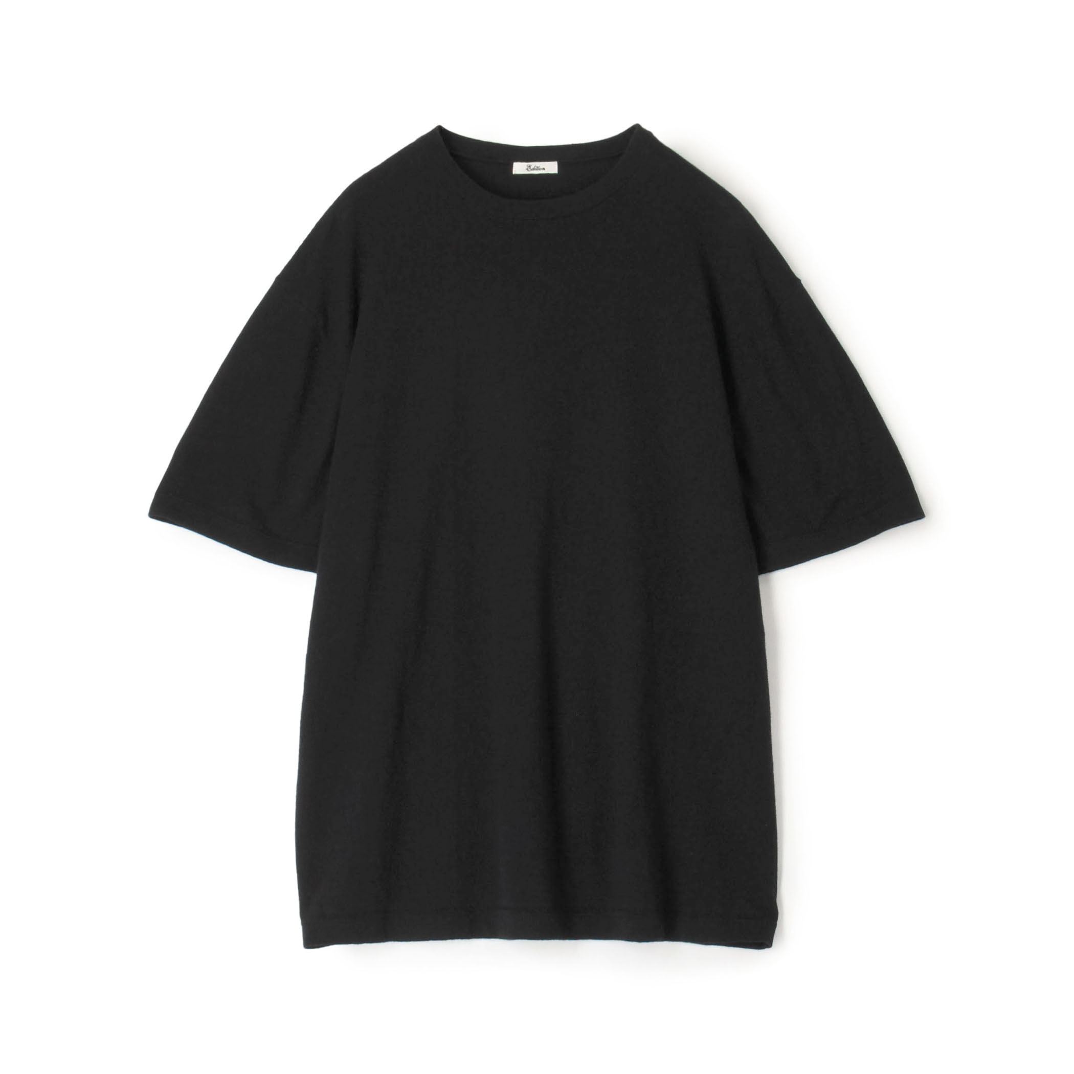 コットンカシミヤ ハーフスリーブトップス