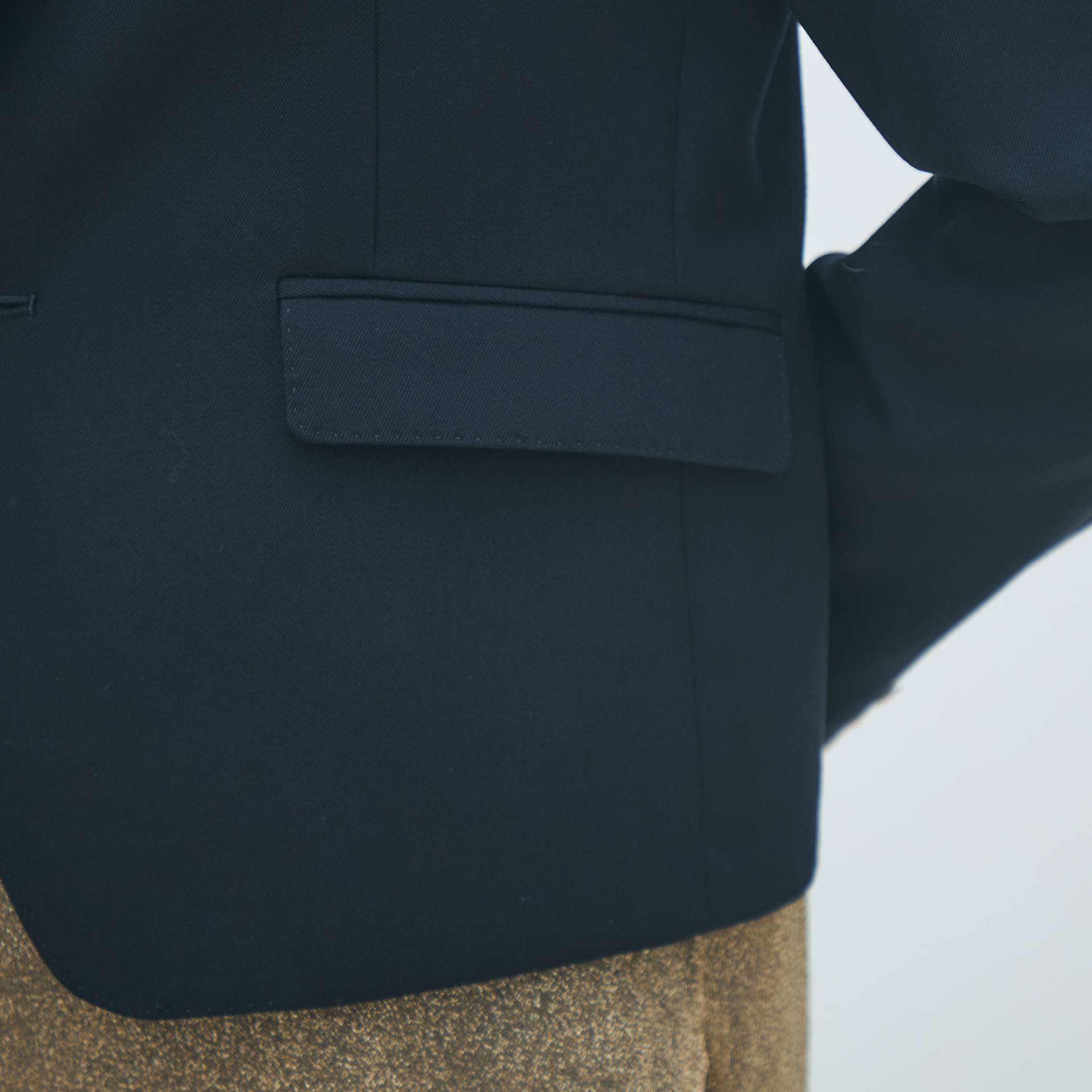 ビンテージギャバジン シングルブレストジャケット｜トゥモローランド