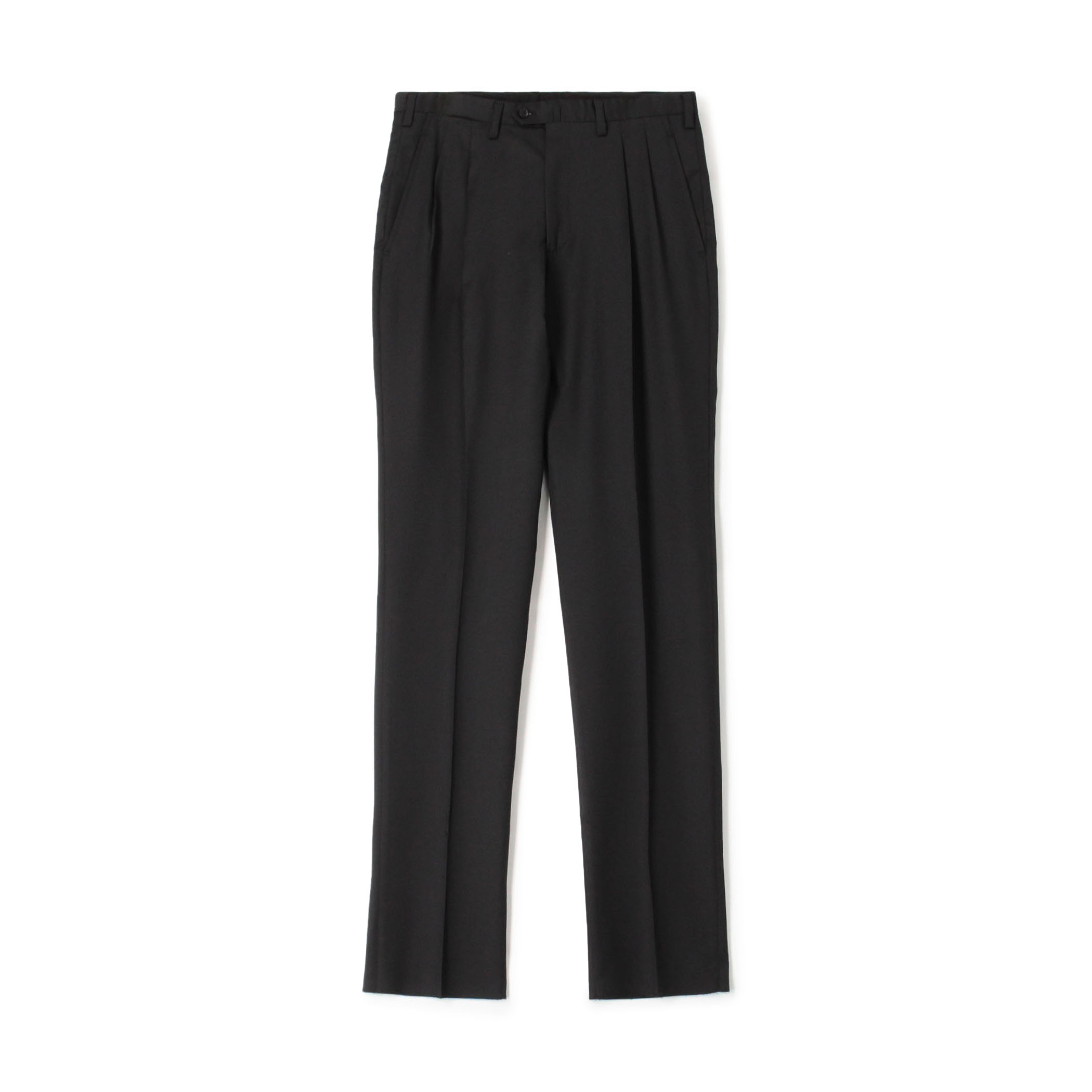 ウールツイル 2プリーツスリムスラックス HORIZON TWILL E.Zegna