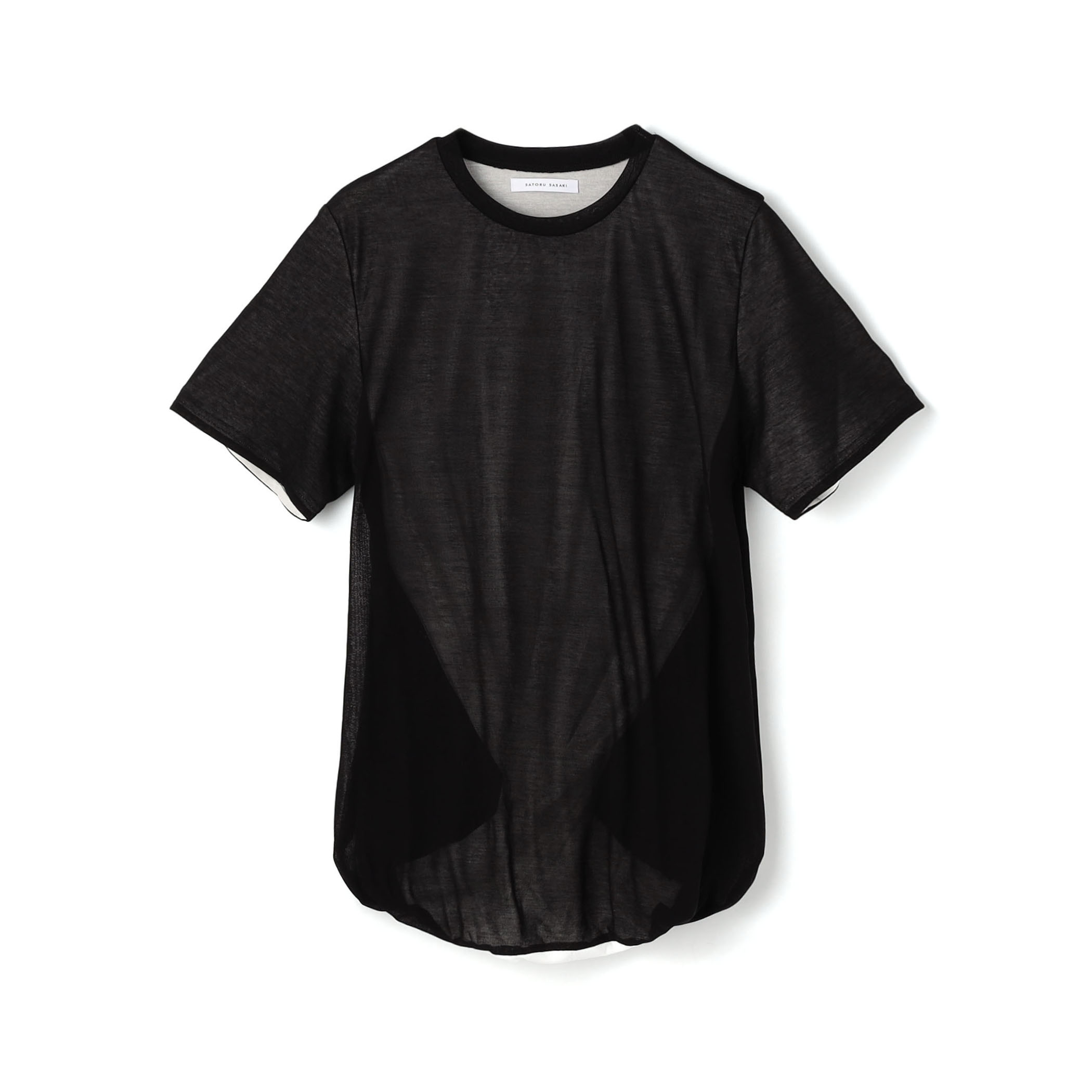 SATORU SASAKI ダブルツイストTシャツ