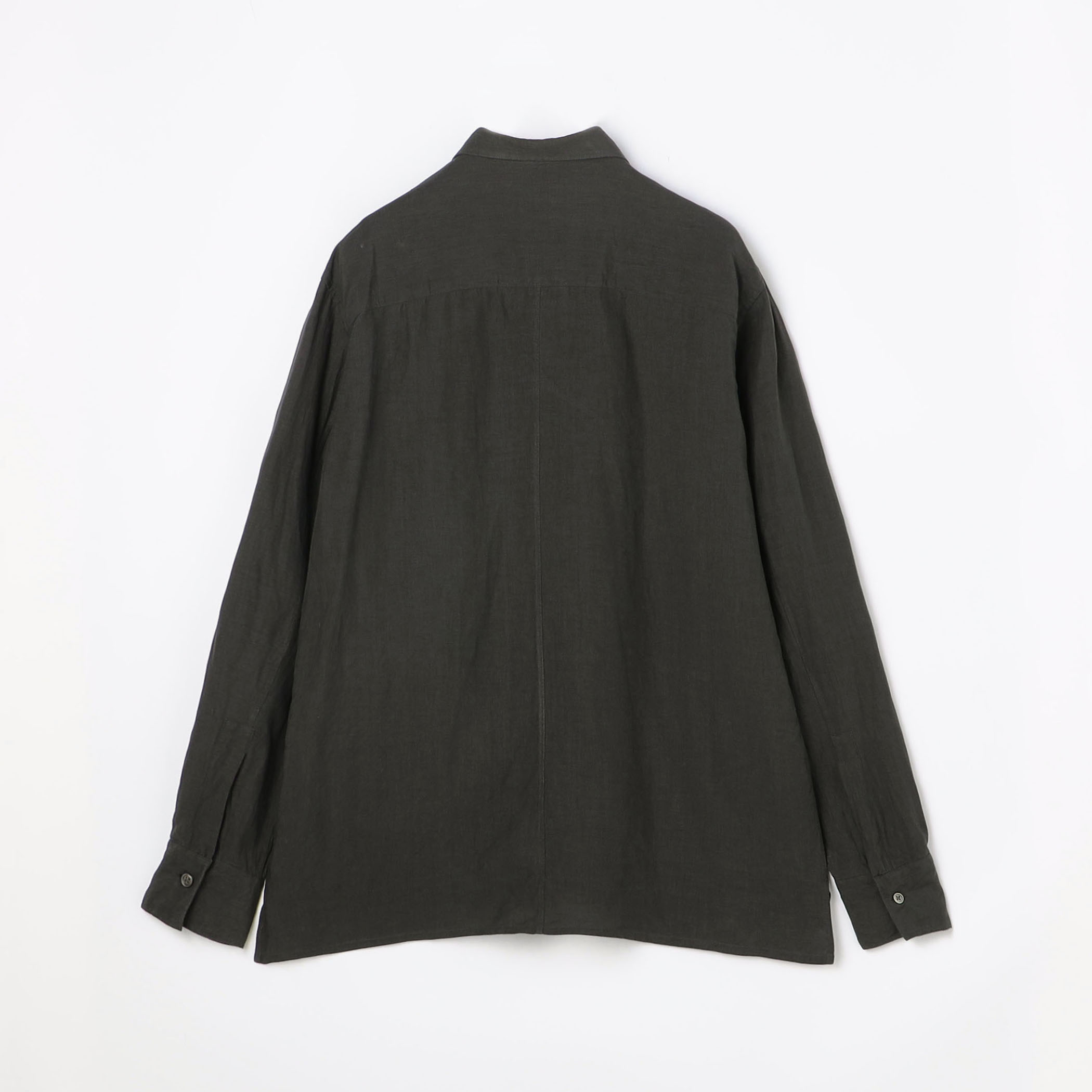 80リネン レギュラーカラーシャツ｜トゥモローランド 公式通販