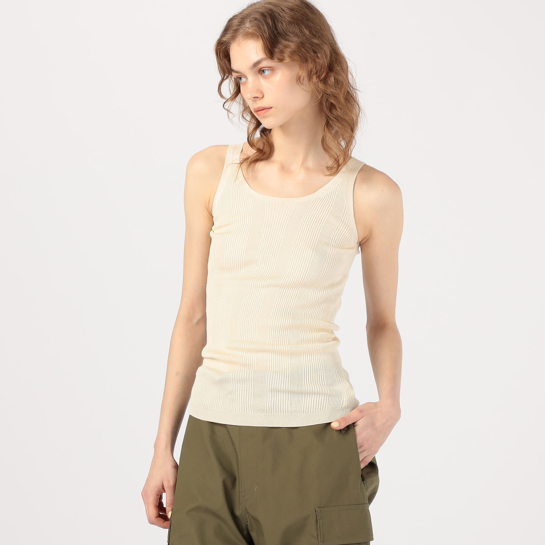 定価2.5 新品 タグ付き ユニオンランチ SILK タンクトップ