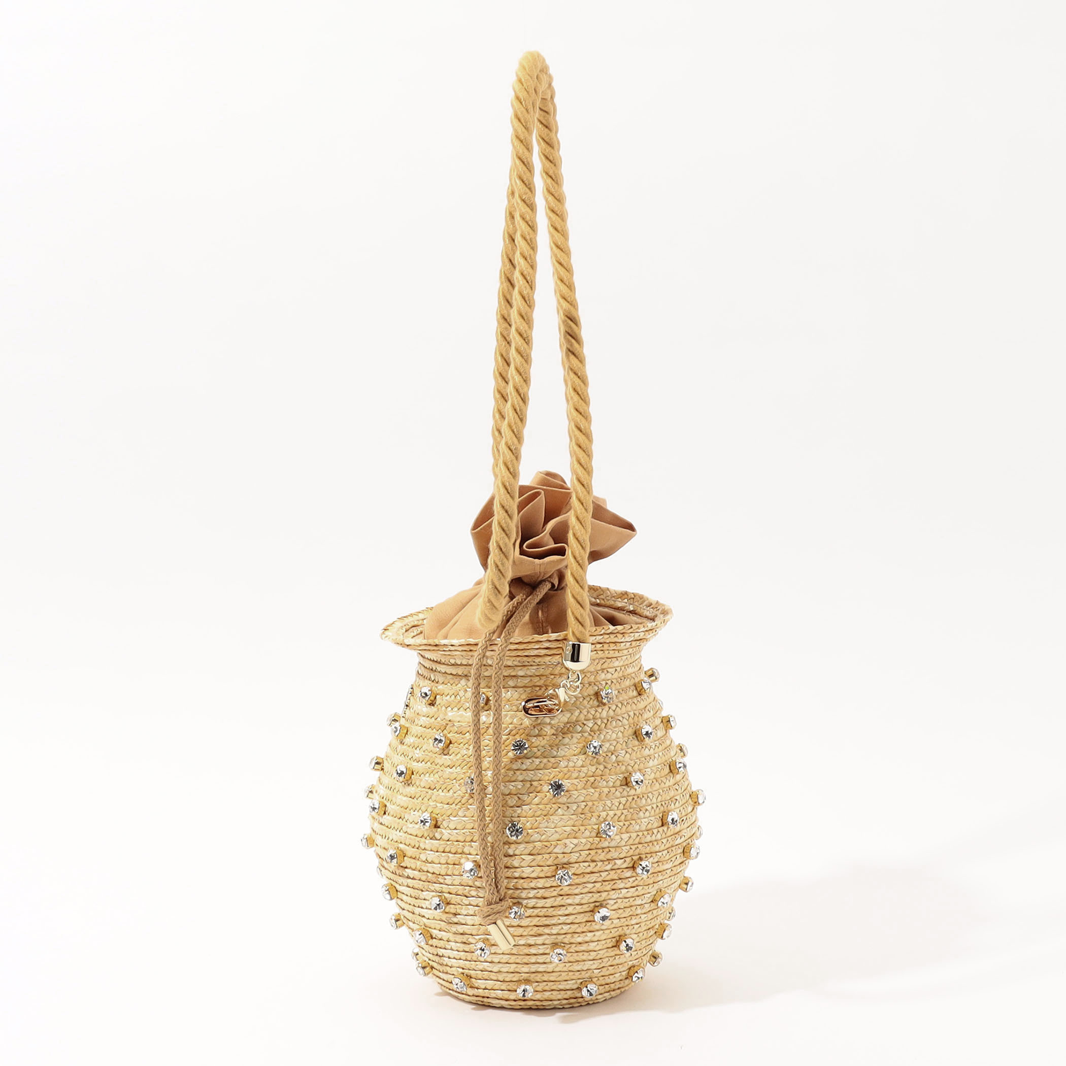 ♡新品未使用♡ ラドローラタンバスケット クリア　ラドロー5周年記念　キラキラ Le Nine AMPHORA CRYSTAL バスケットバッグ｜トゥモローランド