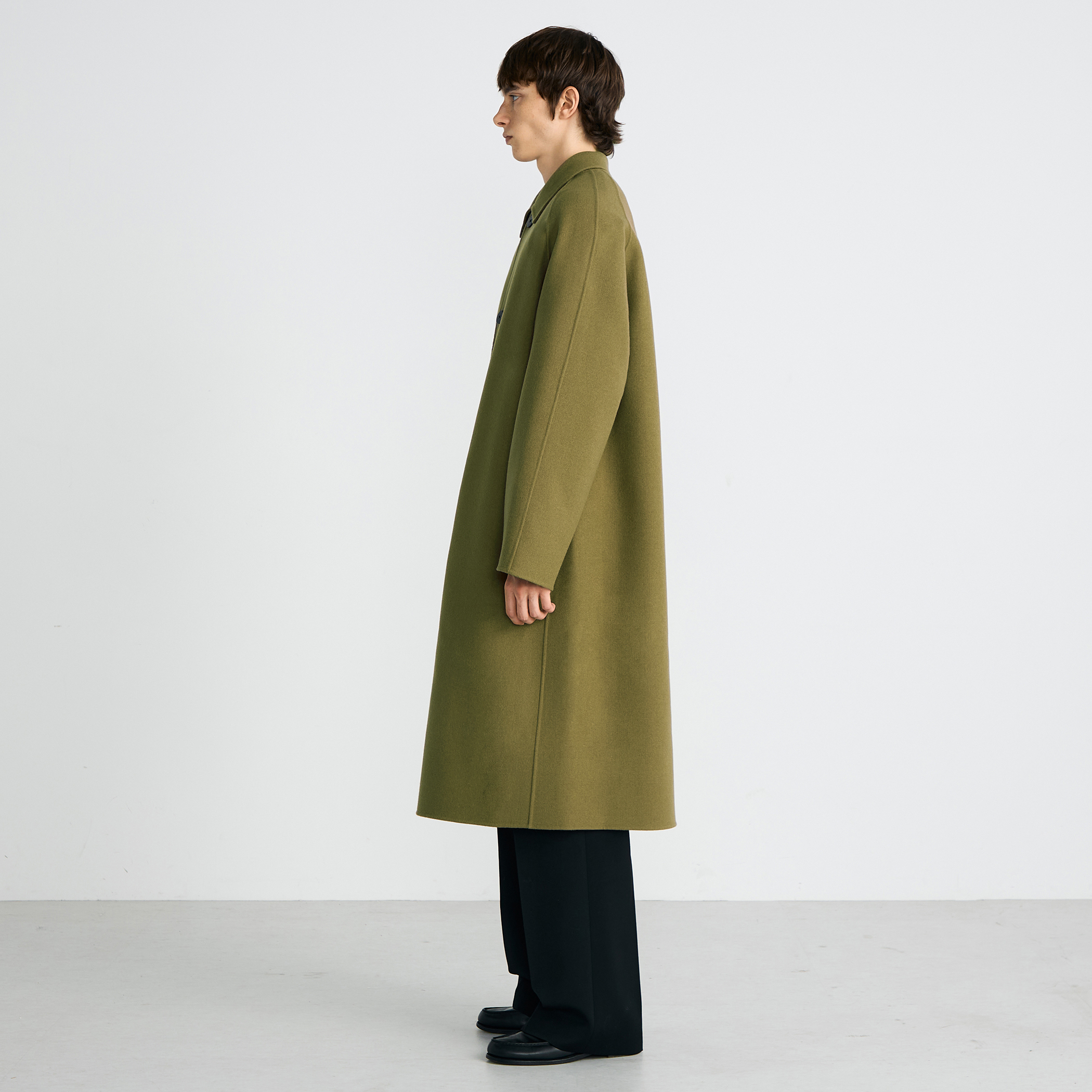 □ウールカシミヤダブルフェイス ロングコート｜トゥモローランド 公式