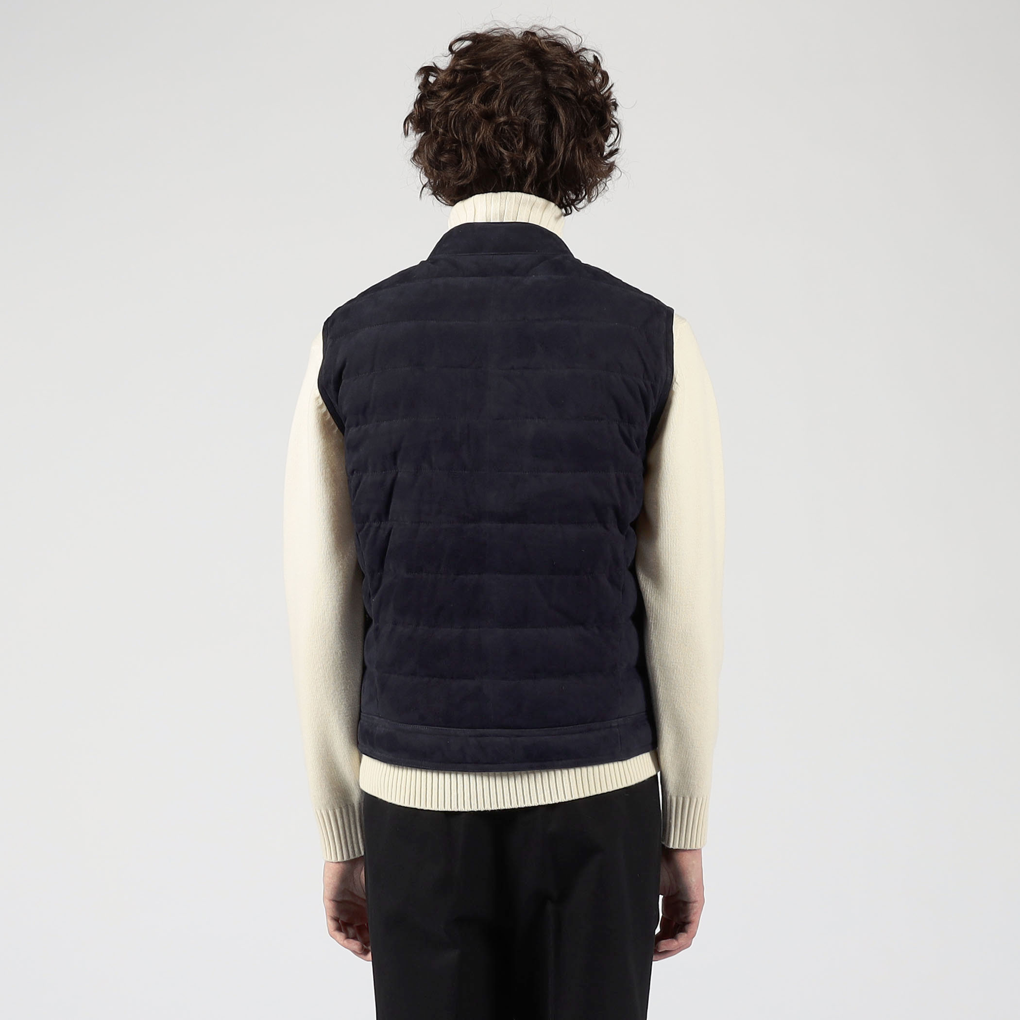 EMMETI スエード ダウンベスト 別注】EMMETI JURI スエード ダウンベスト | TOMORROWLAND