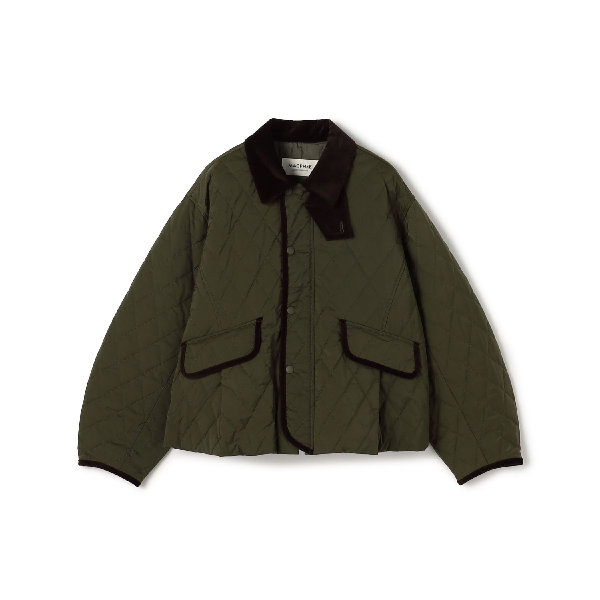 キルティング テントラインジャケット
