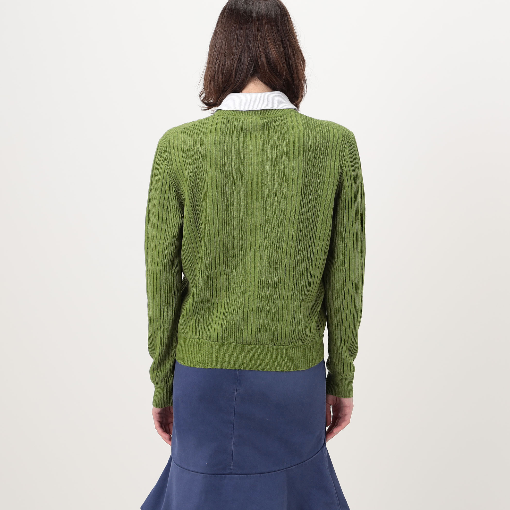 みゅう様☆定価15500円 LASUD 日本製 ニット　クロ　グリーン　２点 1001051602206001.jpg