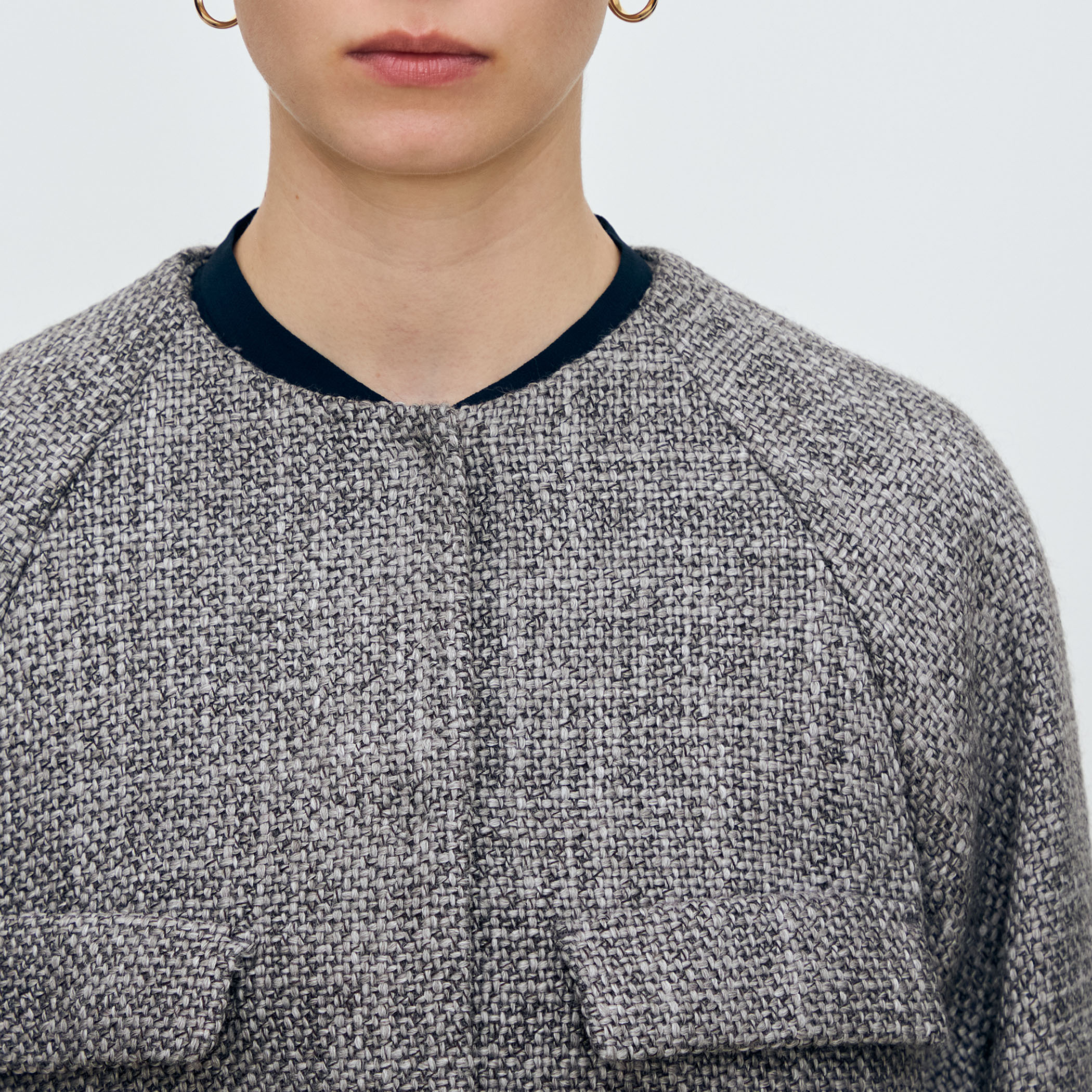 ロービングツイード Aラインジャケット｜トゥモローランド 公式通販