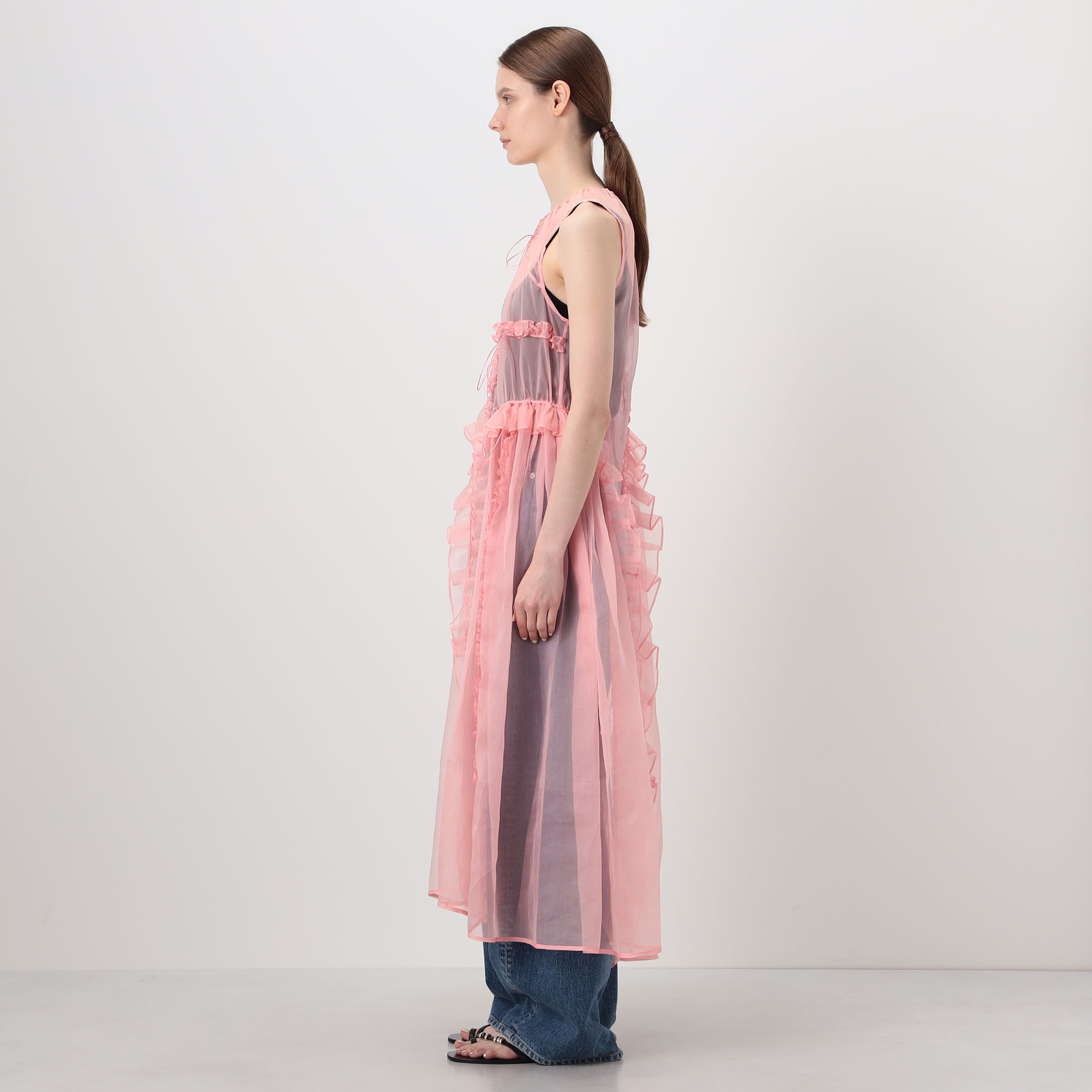 CECILIE BAHNSEN OPAL DRESS シルク シアードレス｜トゥモローランド 