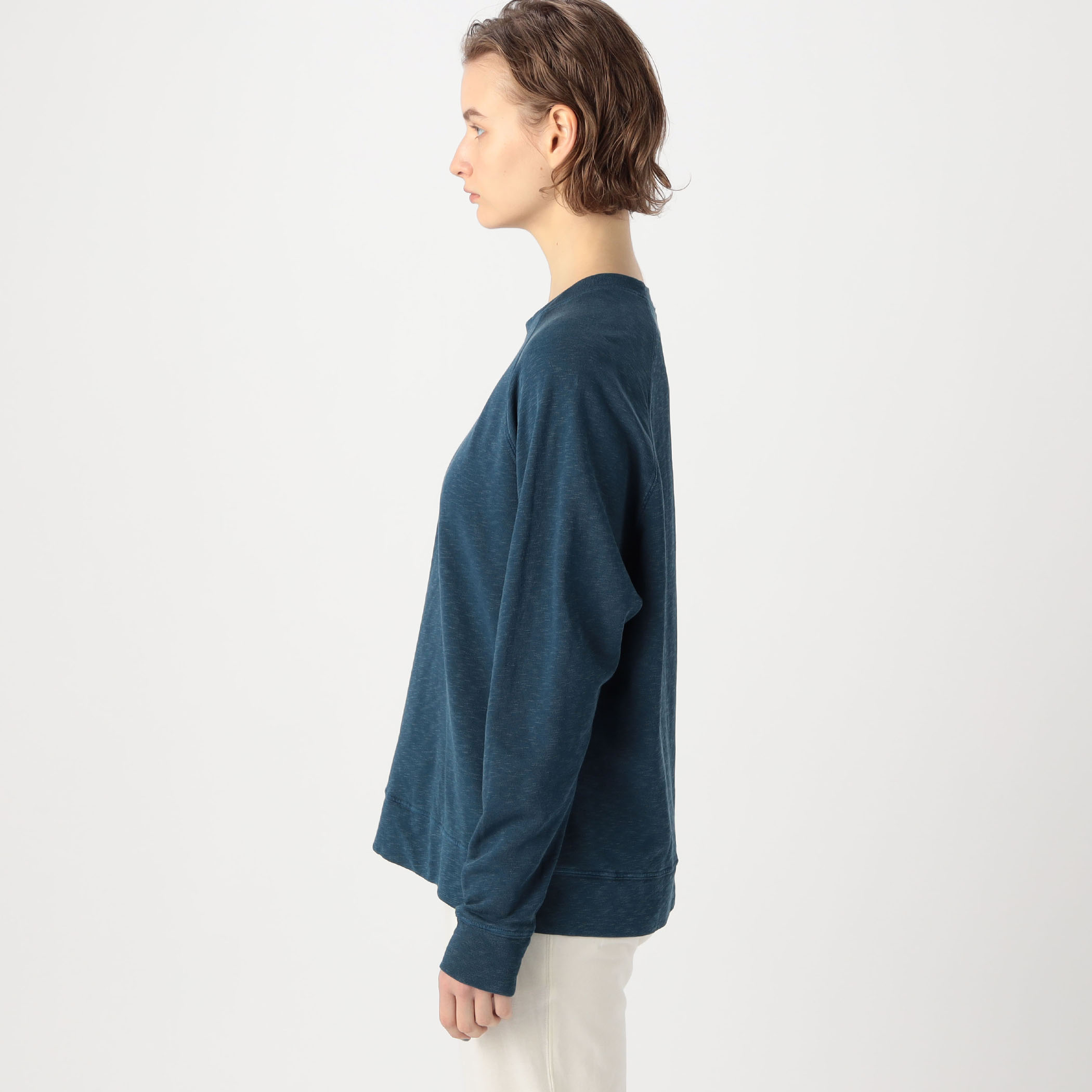 バックパイルスエット ラグランスリーブプルオーバー WXA3657