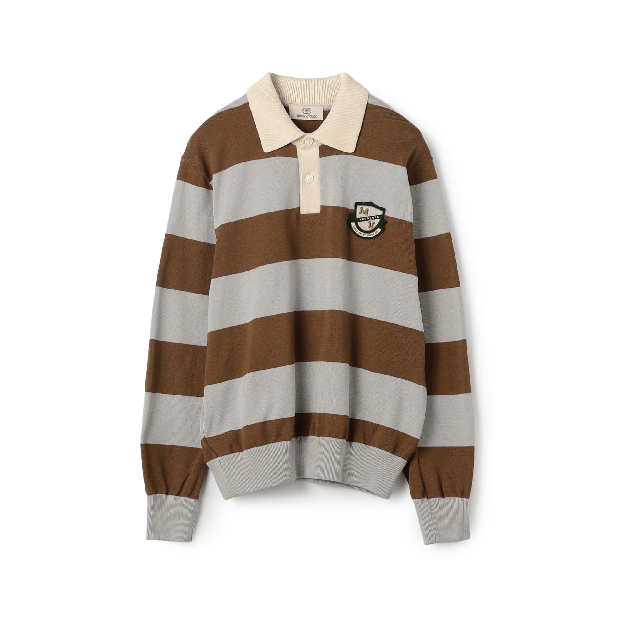 シルケットコーマコットン ニットラガーシャツ