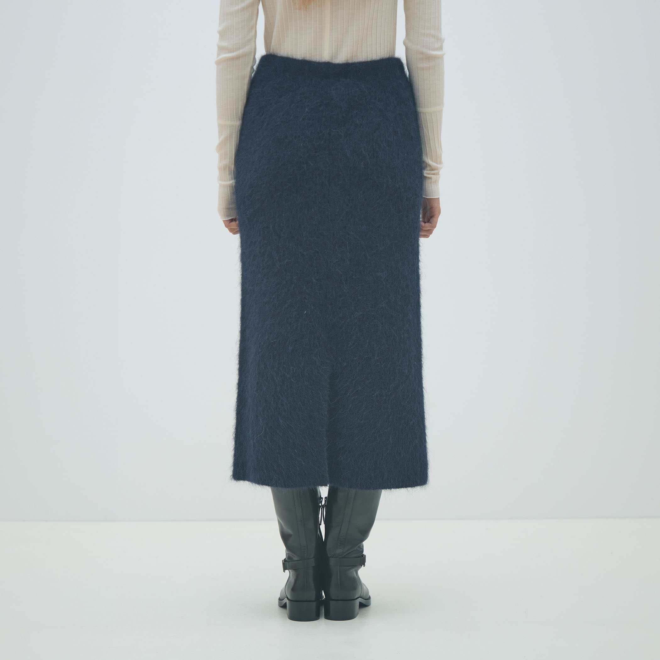 シャギーアルパカ ストレートスカート｜トゥモローランド 公式通販