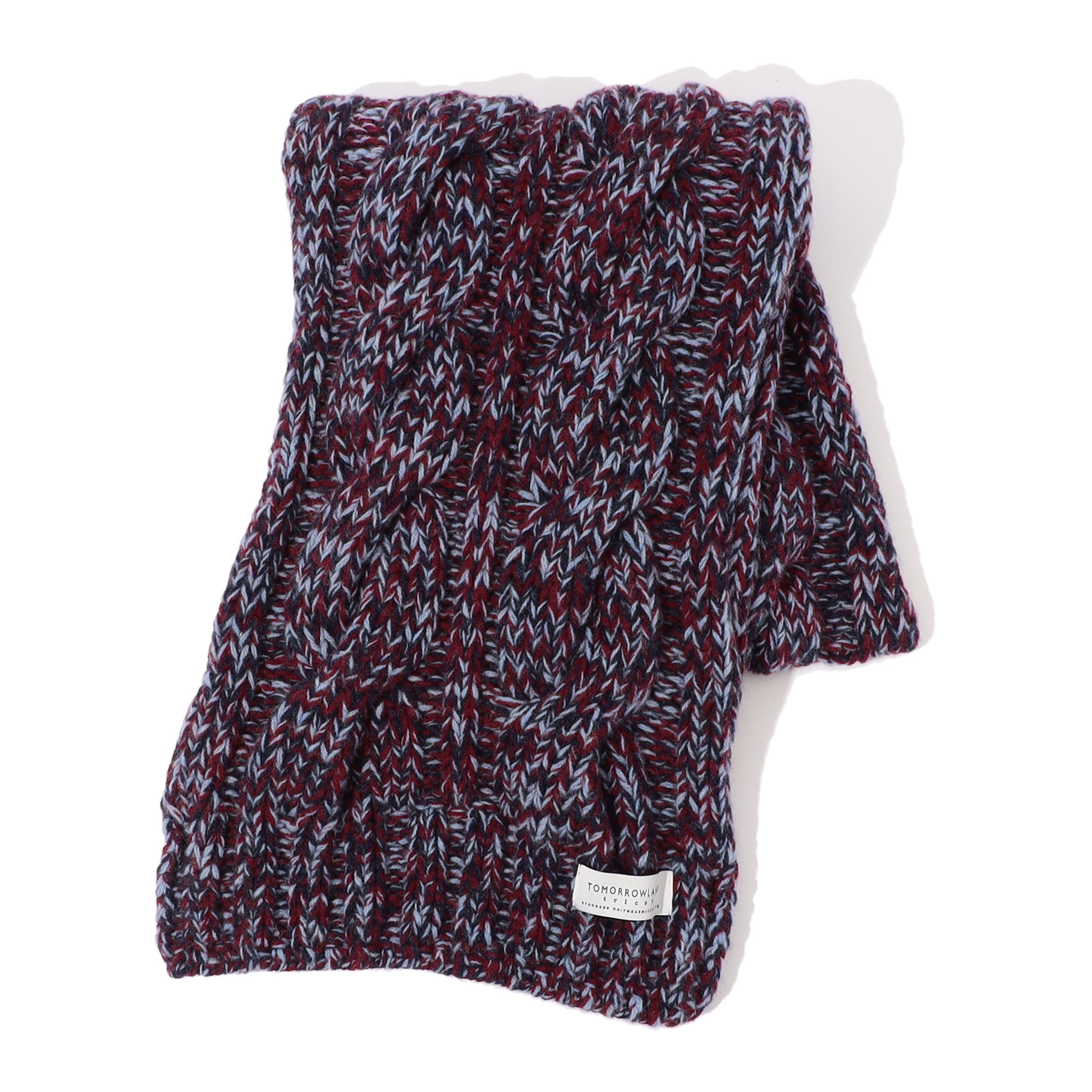 ウールケーブル ハンドマフラー