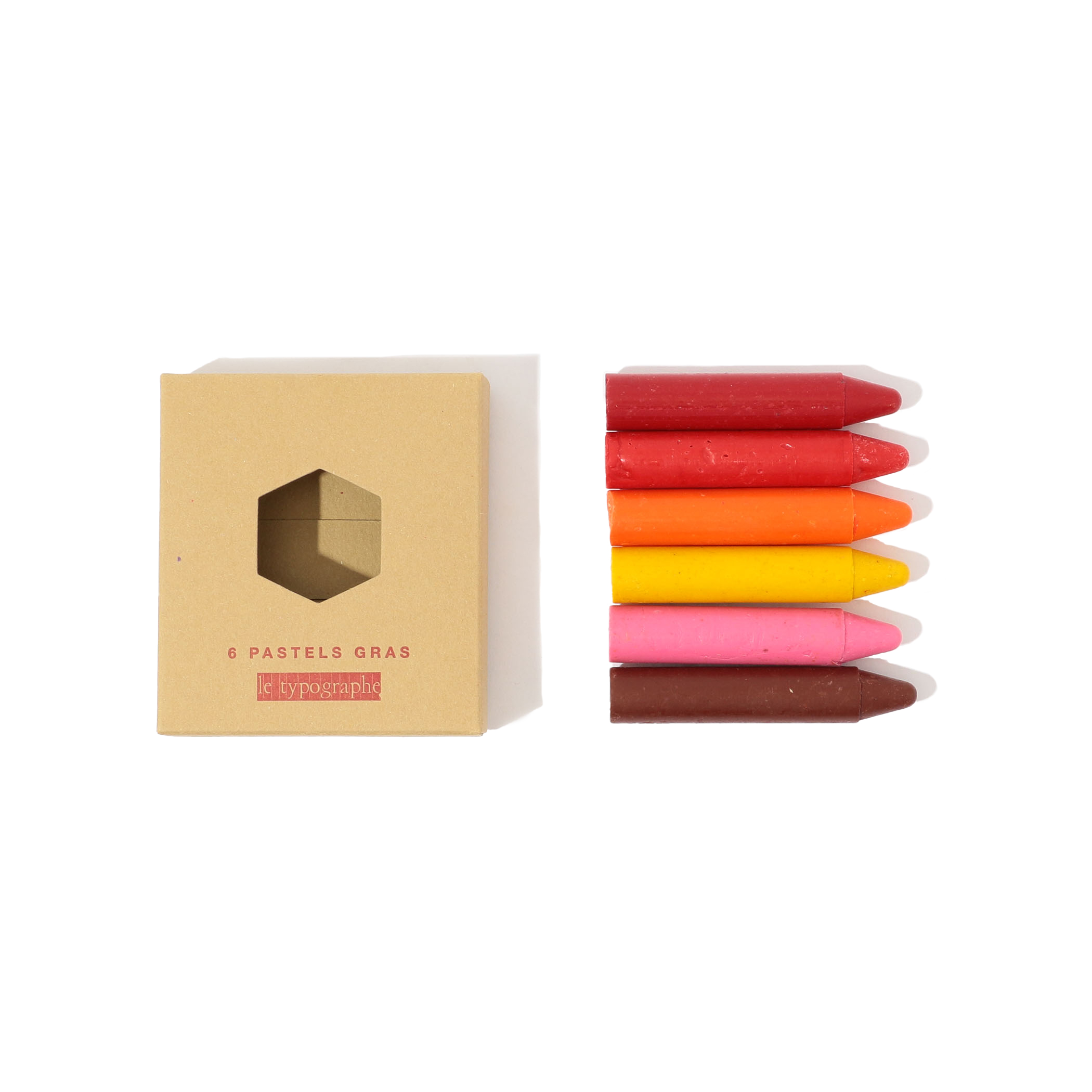 Le Typographe PASTEL WARM クレヨン