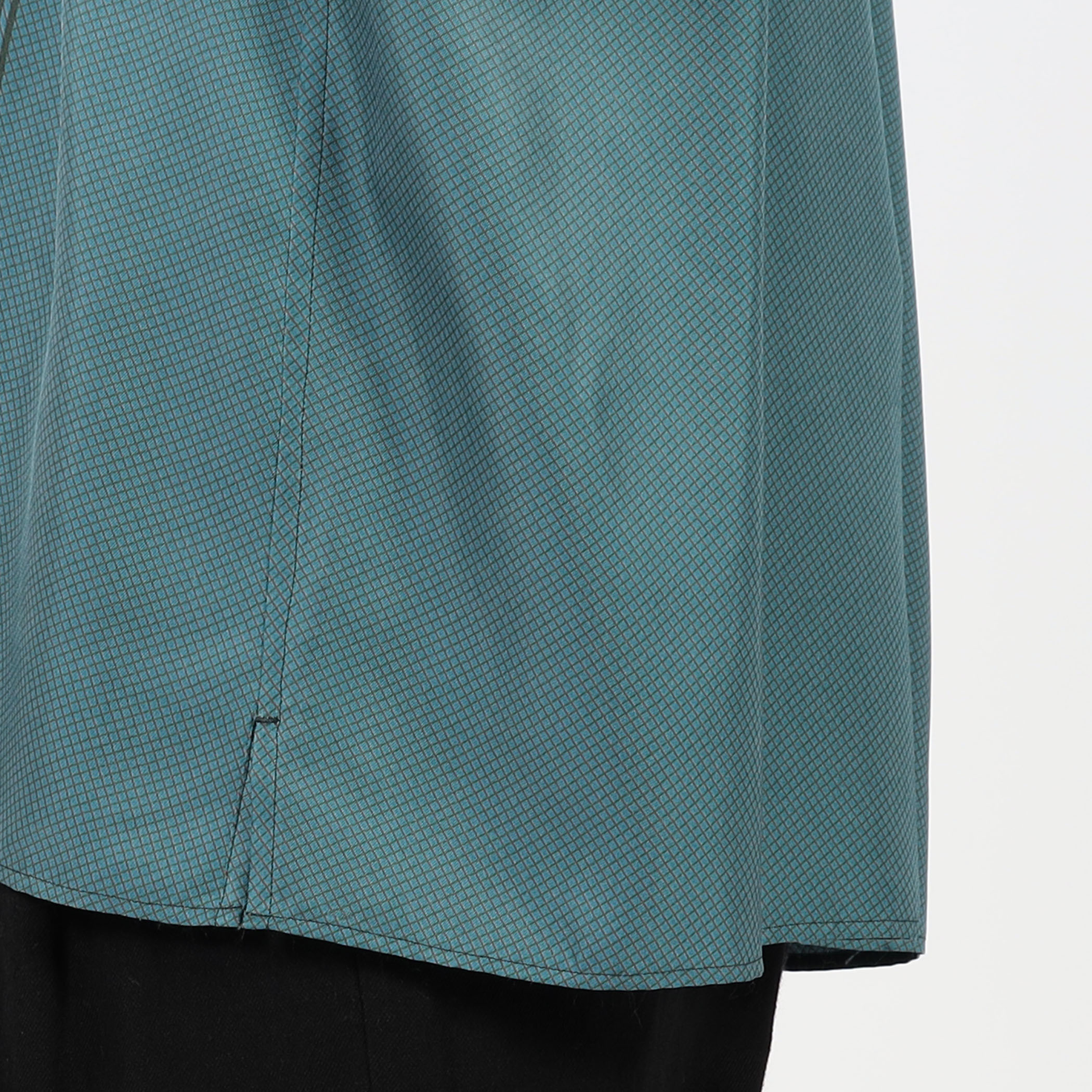 蘭ページ シルクツイル パネルプリント オープンカラーシャツ｜トゥモローランド