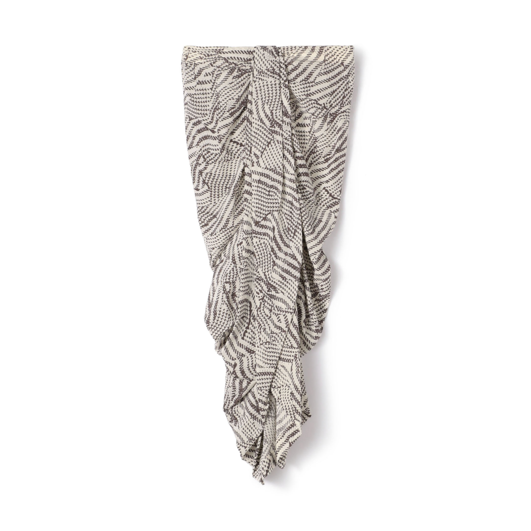 ISABEL MARANT FETINA シルクストレッチ プリントスカート