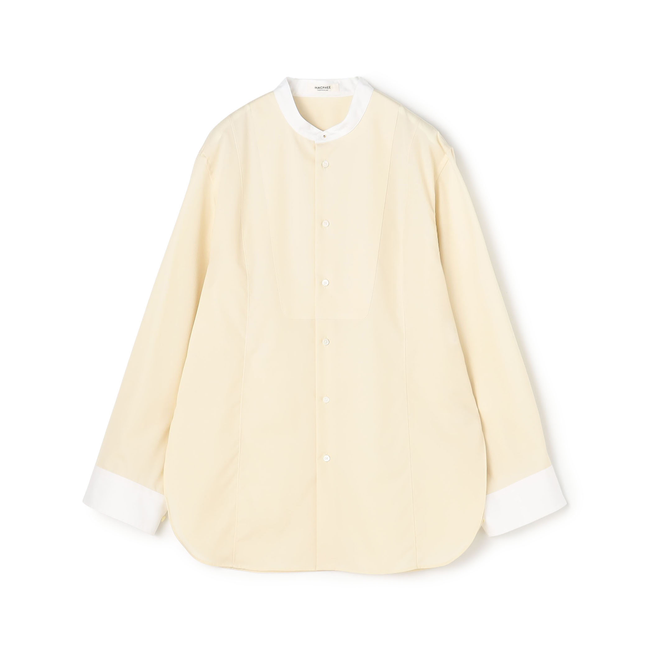 コットンブロード チュニックシャツ