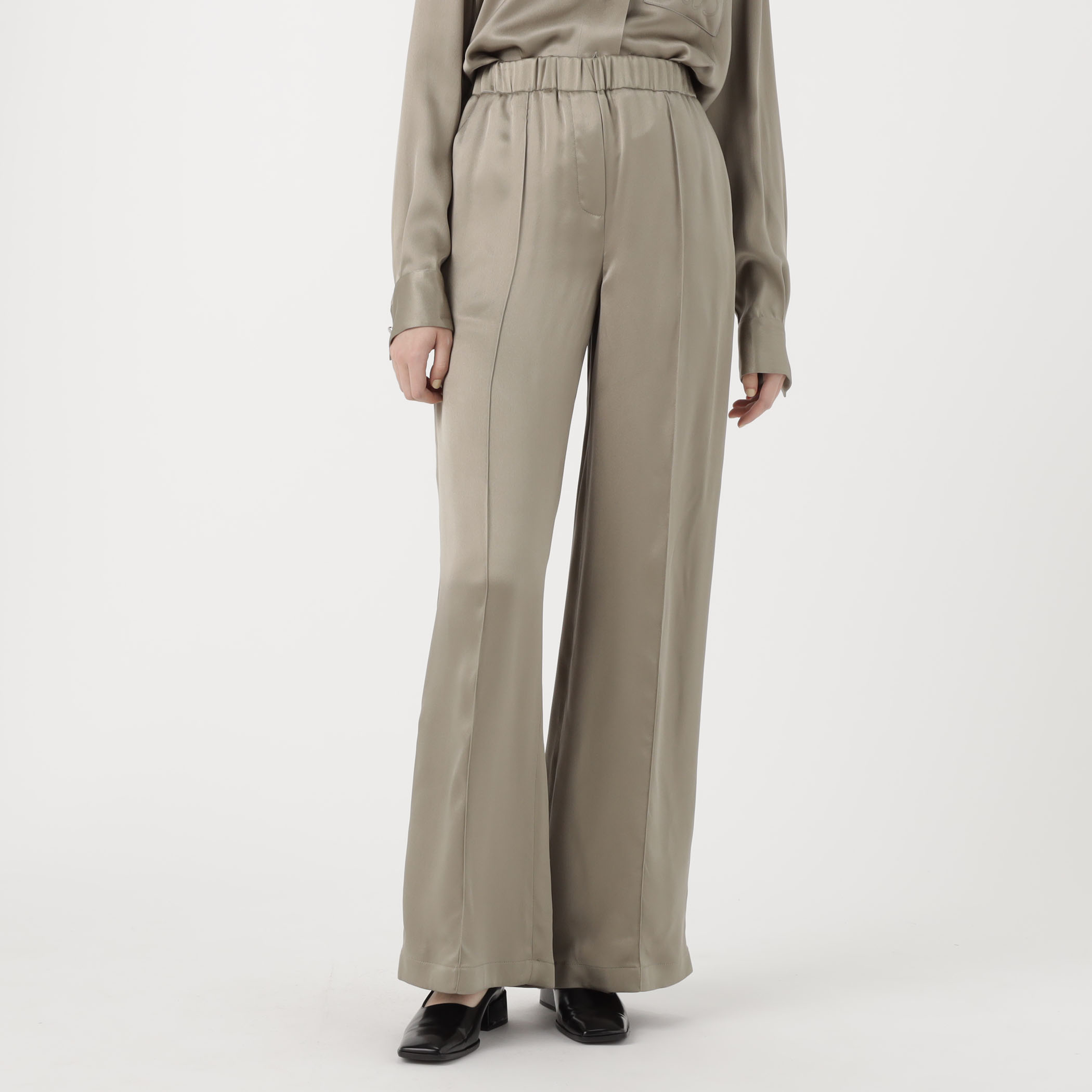 LOEWE 直営店 ストレッチビスコースパンツ AE-8093_01.jpg