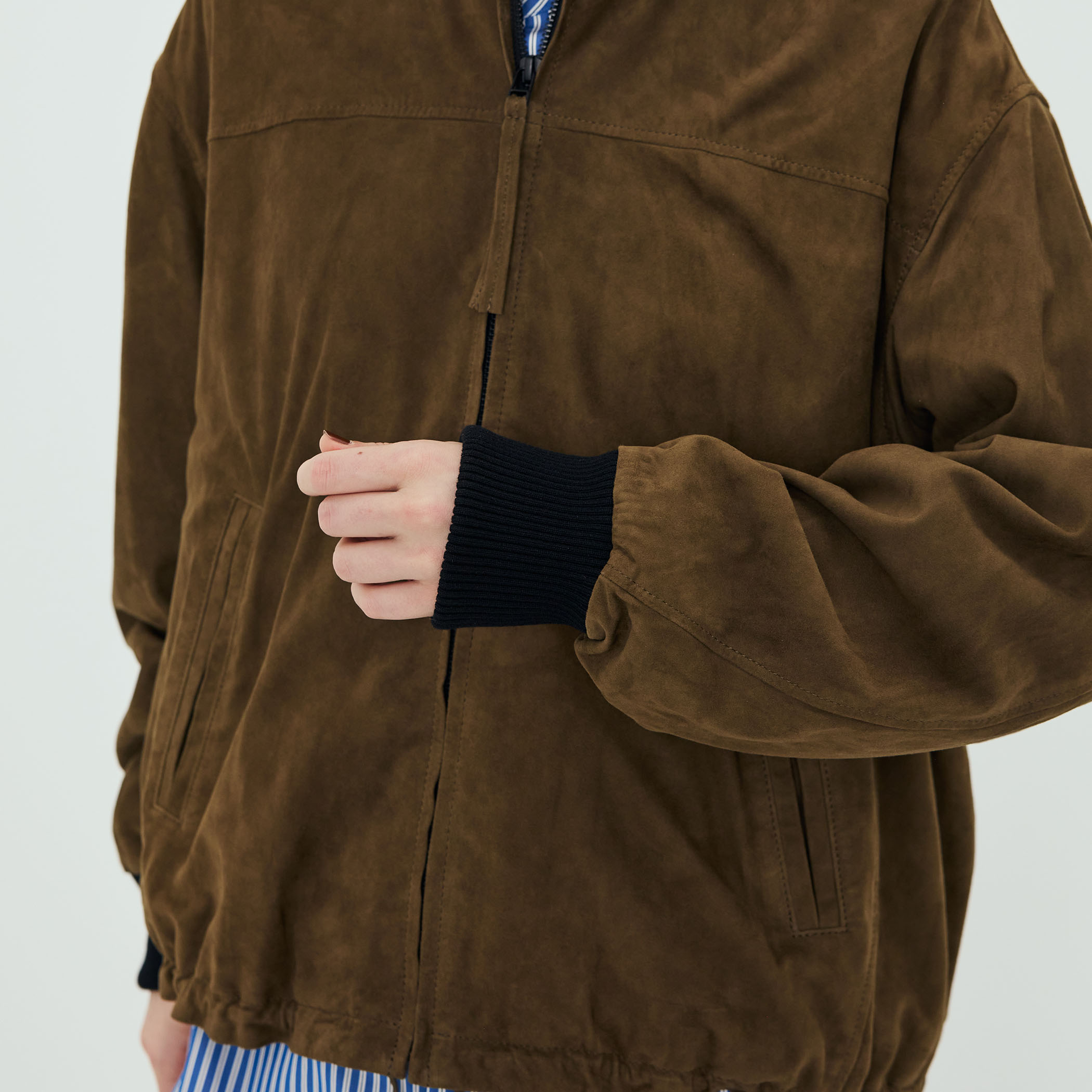 CHRISTOPHE LEMAIRE スエード ニットブルゾン ジップジャケット Lemaire Zipped Cardigan Natural Beige – Neighbour