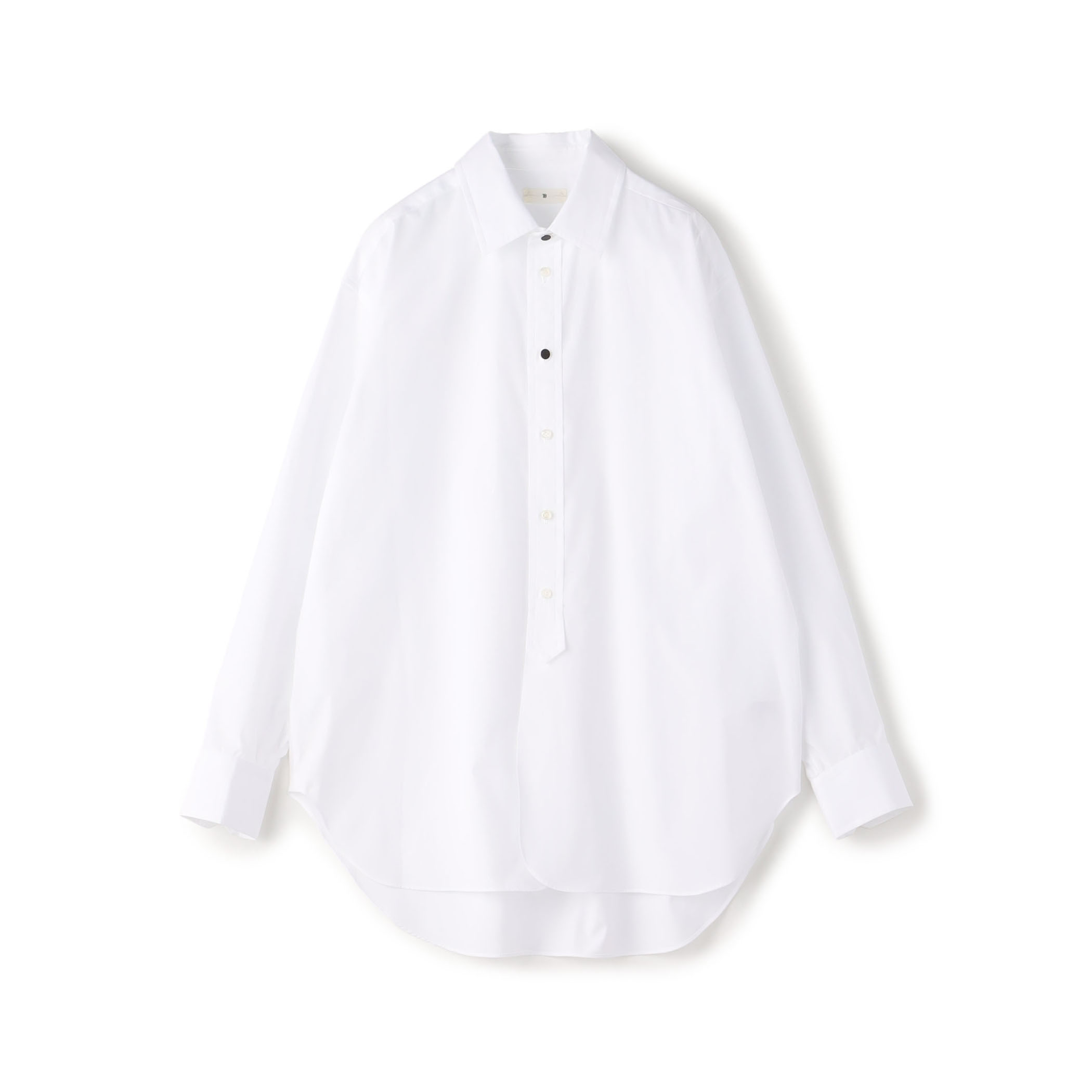 コットンブロード ロングスリーブシャツ