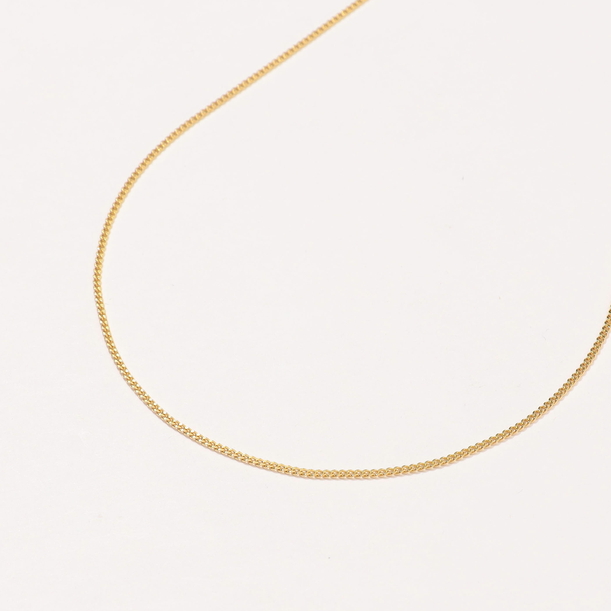 TOM WOOD Jil Chain Gold 16inch チェーンネックレス