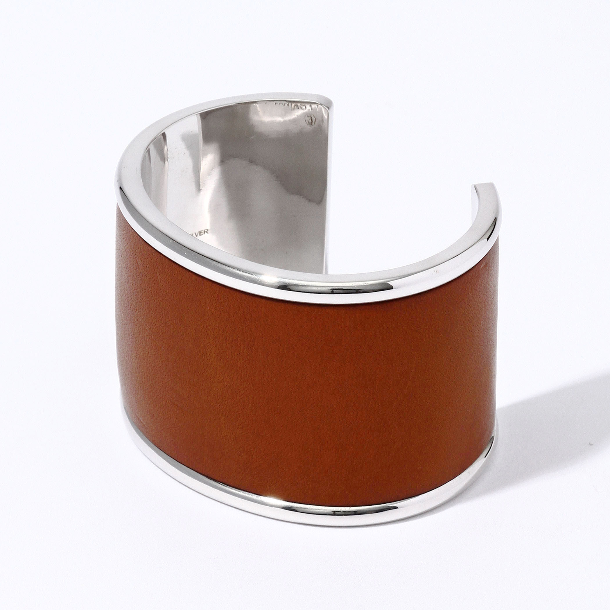 FANTASTIC MAN LEATHER COMBINATION BANGLE323 シルバーバングル