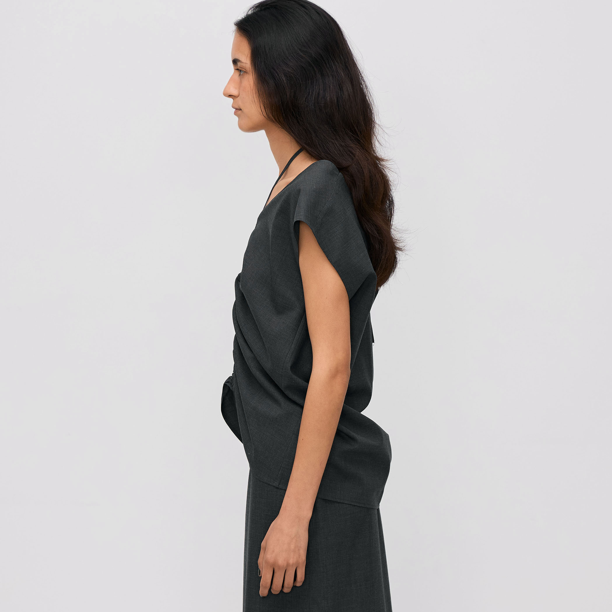 MARKAWARE - ORGANIC WOOL 2/80 TROPICAL COMFORT FIT SHIRT