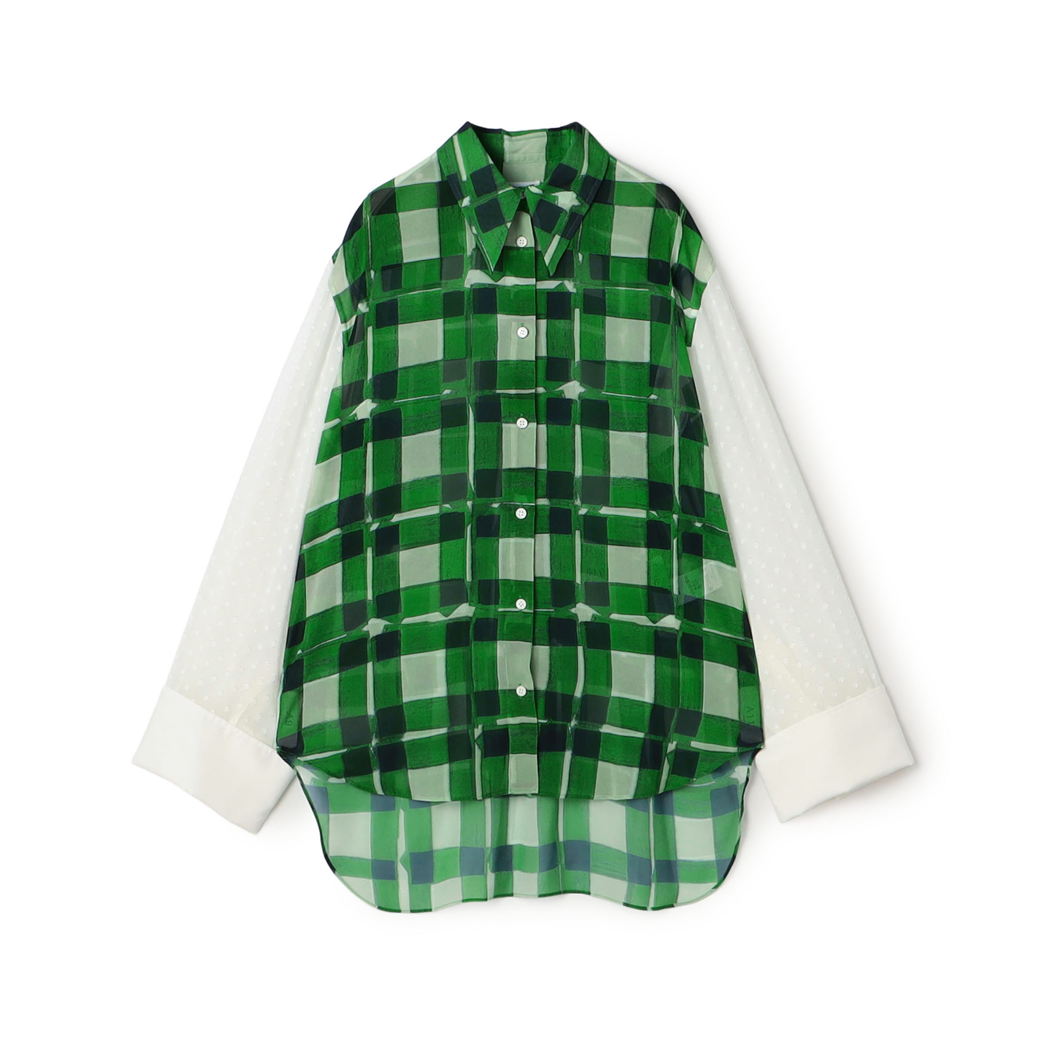 TELMA Panel W Cuffs シャツ