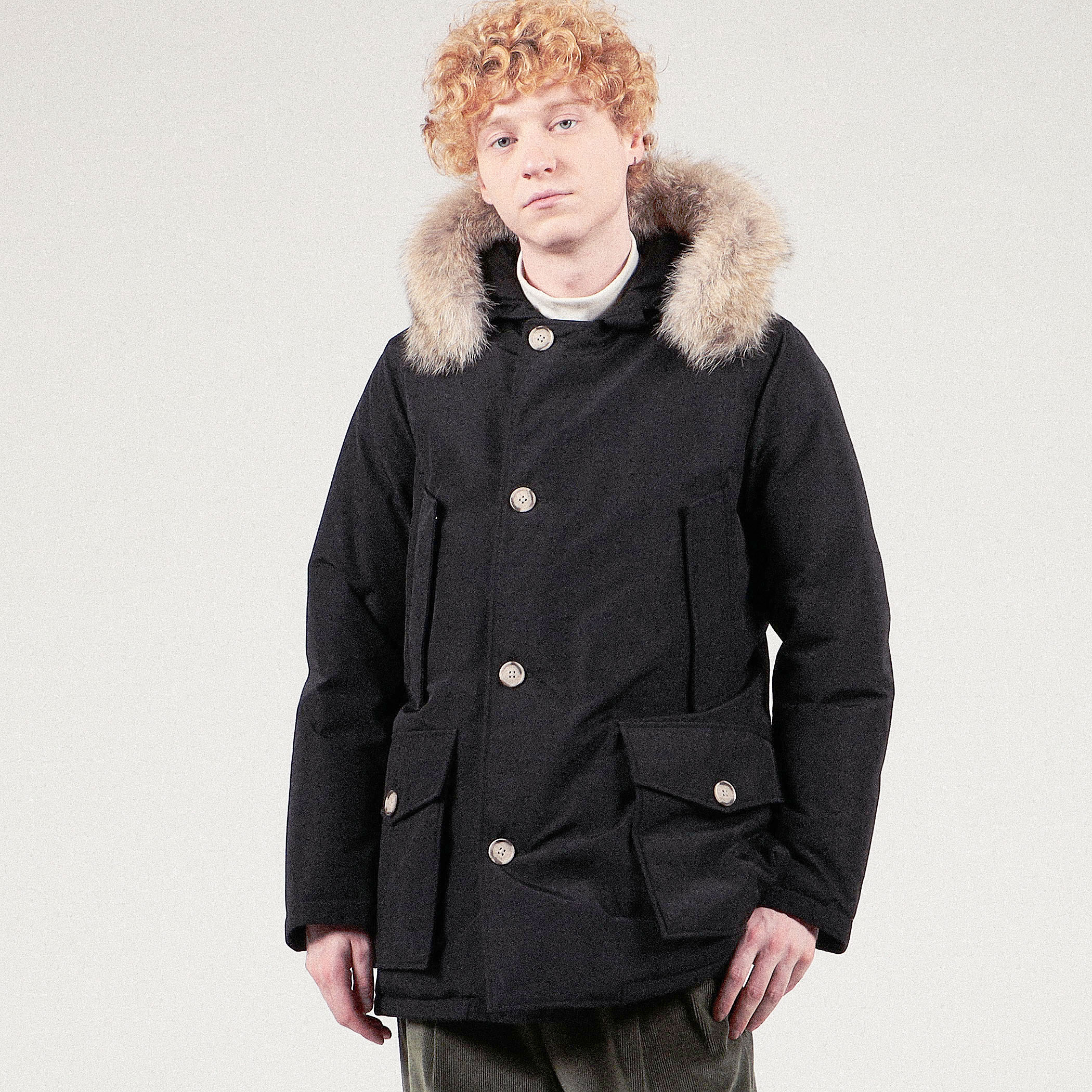 WOOLRICH ARCTIC PARKA ML コットンナイロン ダウンジャケット