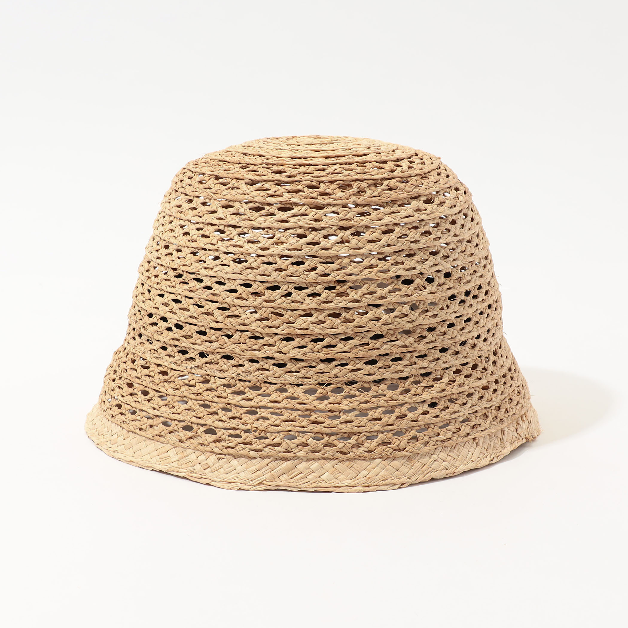 キジマタカユキ 麦わら帽子 ロープ紐付き ラフィアハット22ss キジマ