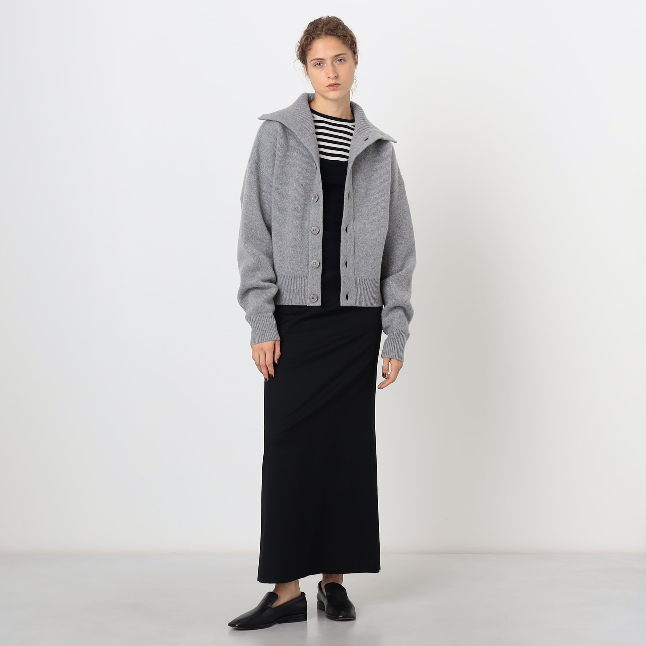 extreme cashmere clement ハイネックカーディガン｜トゥモローランド